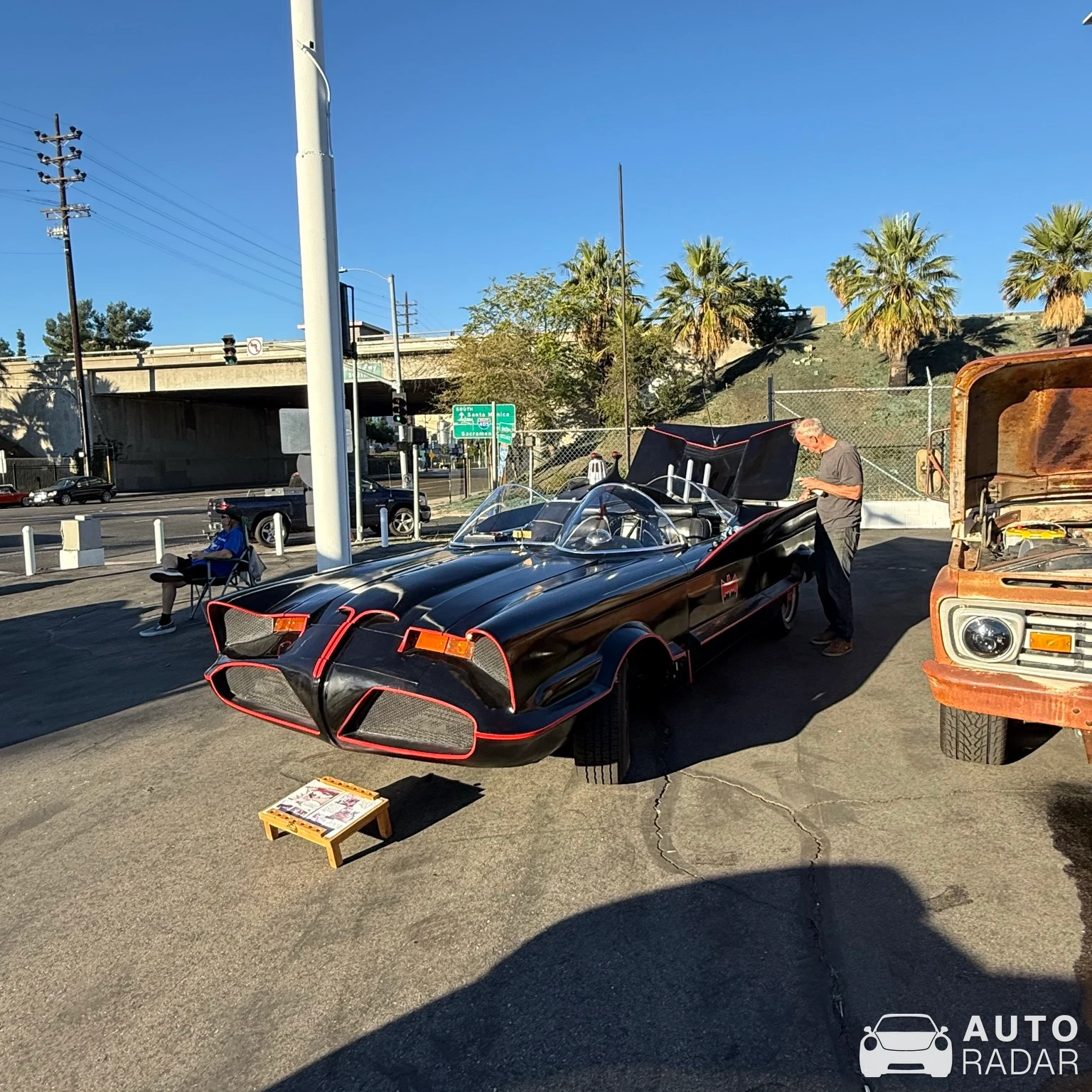 Lincoln Futura 1966 Batmobile Replica spotted in Los Angeles