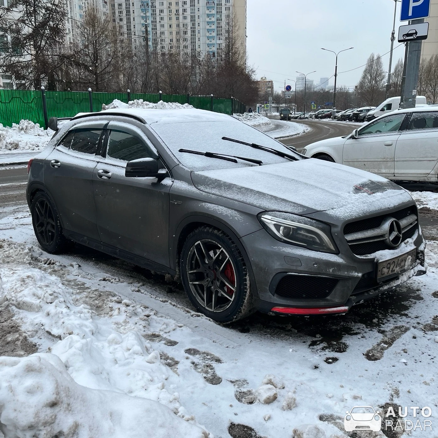 Mercedes-AMG GLA 45 X156 spotted in Москва, Россия