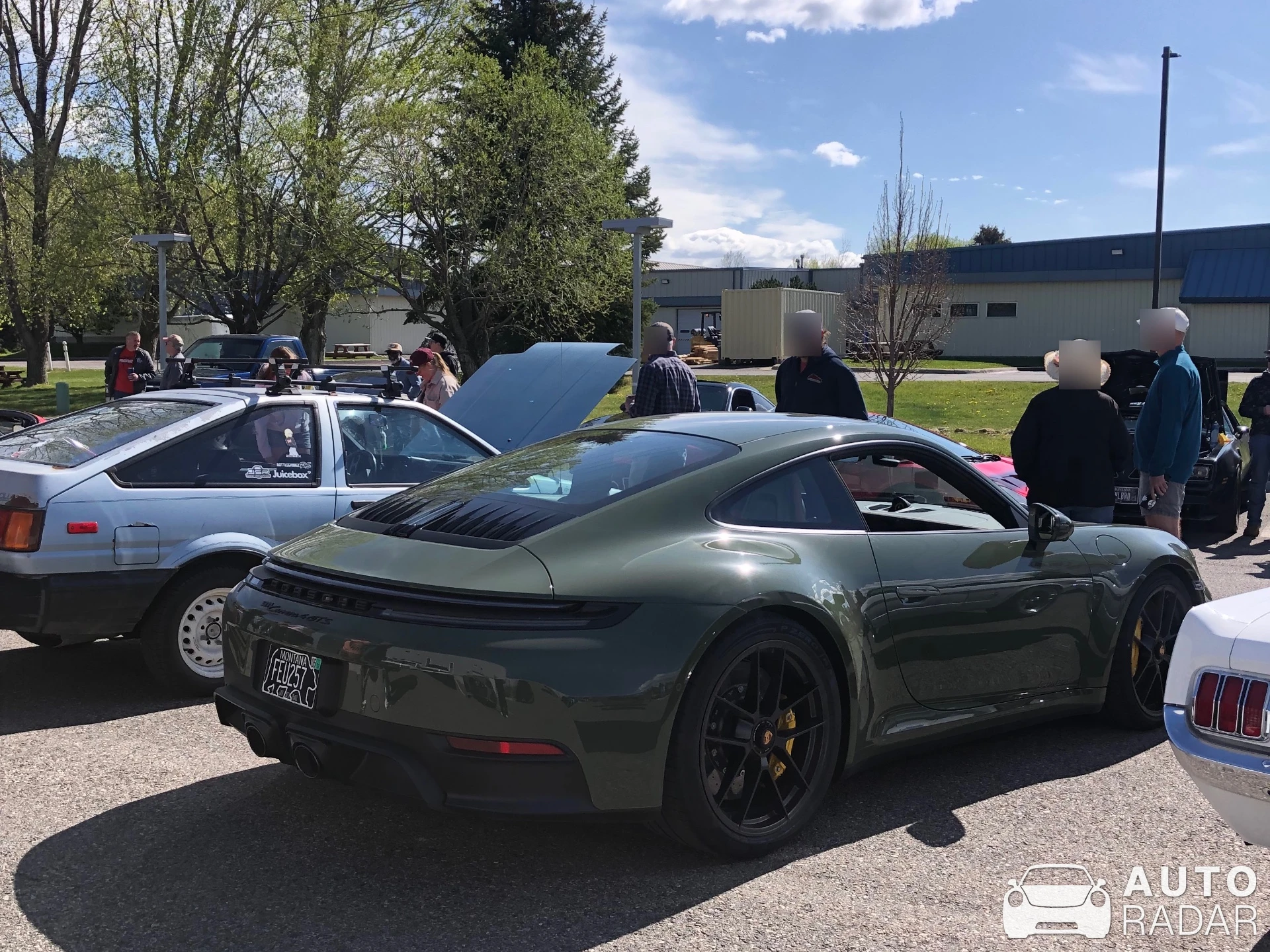 Porsche 992 Carrera GTS MkI spotted in Bozeman