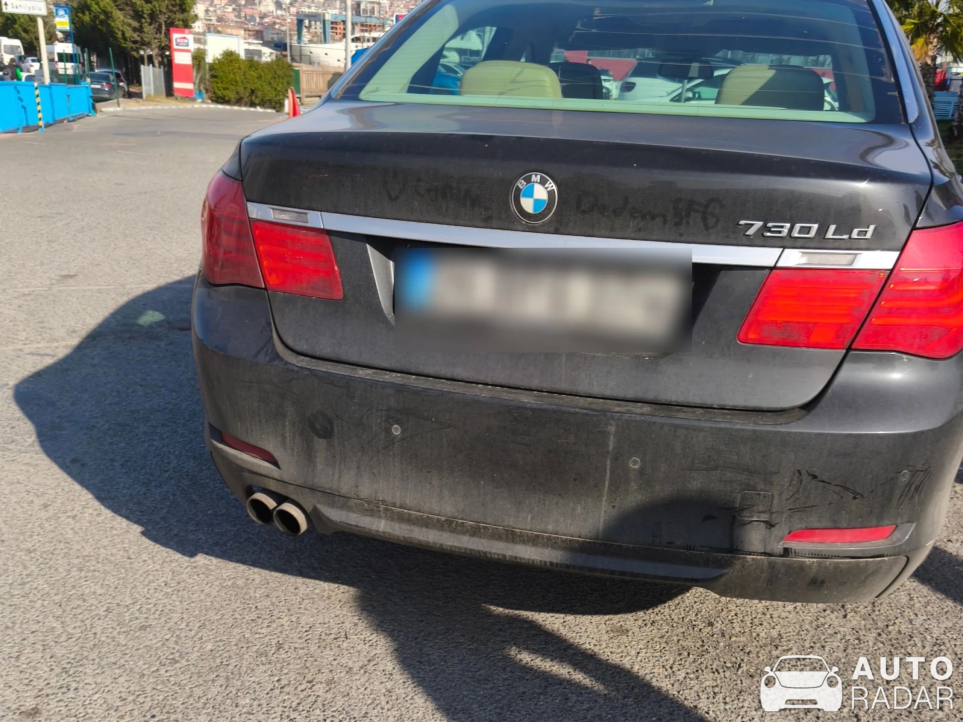 BMW 7 Series F01 spotted in Pendik, Türkiye