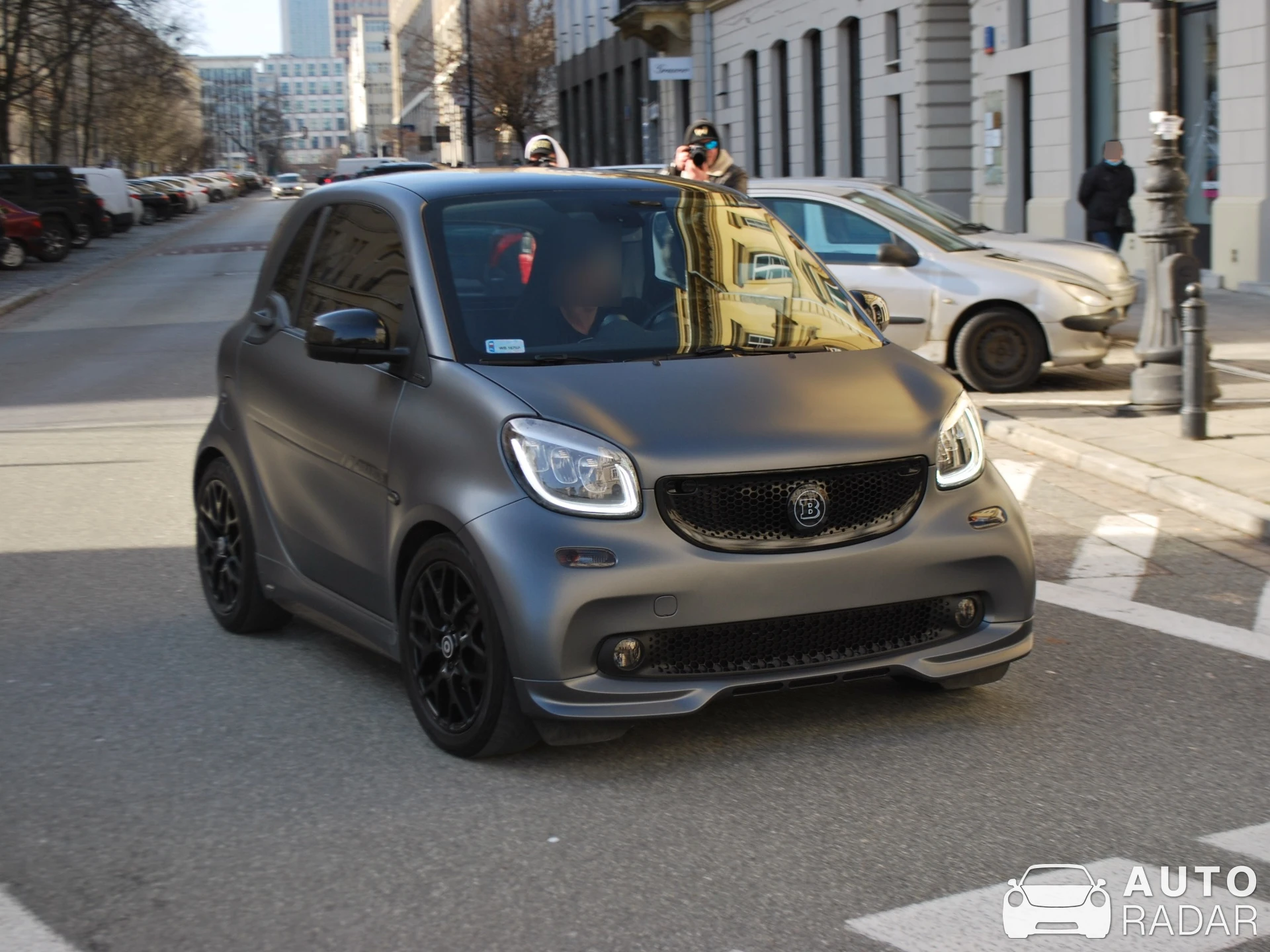 Smart Fortwo Brabus spotted in Warszawa, Poland