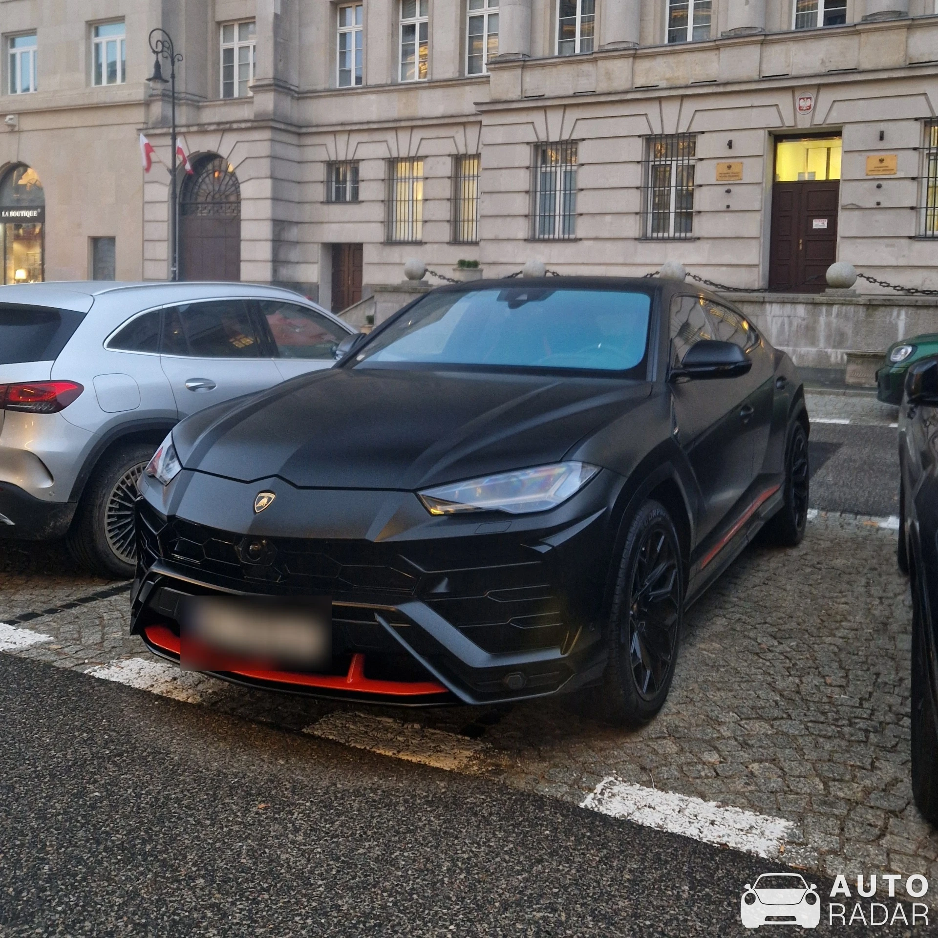 Lamborghini Urus spotted in Warszawa, Poland