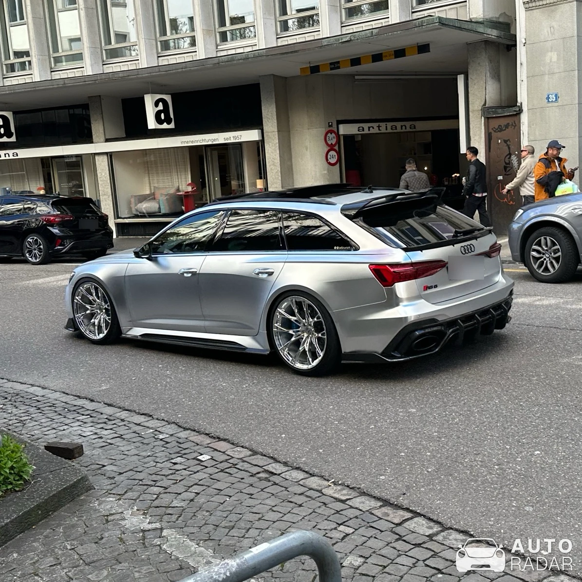 Audi RS6 Avant C8 CT-Design spotted in Zürich