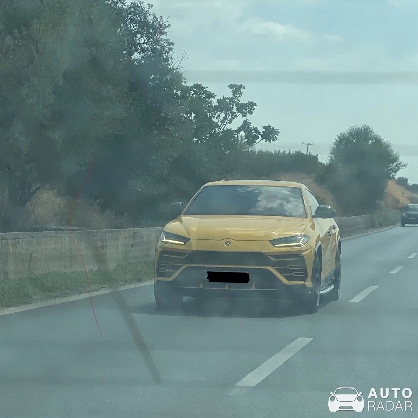 Lamborghini Urus spotted in Nea Moudania, Greece