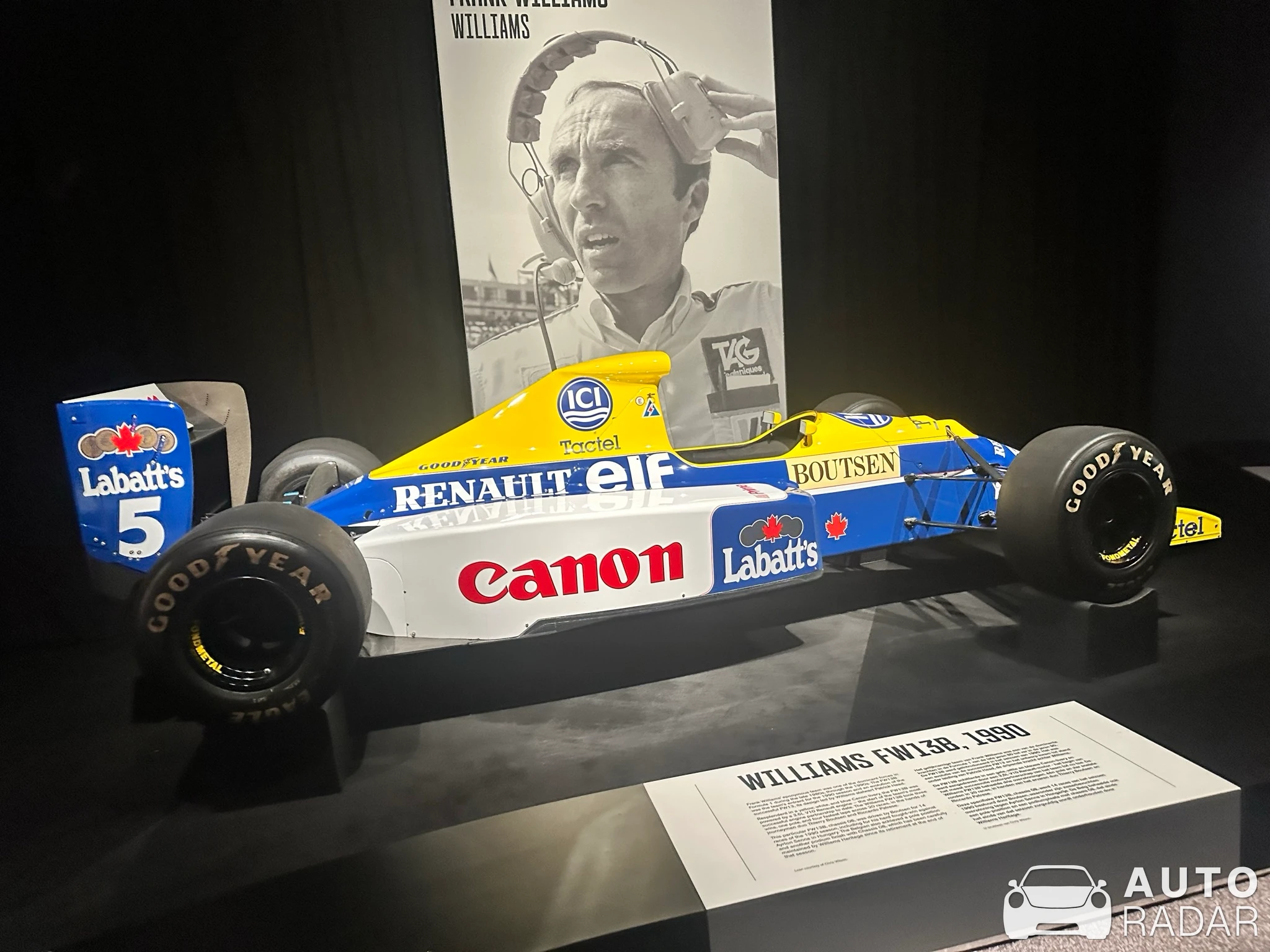 Williams FW13 spotted in Amsterdam
