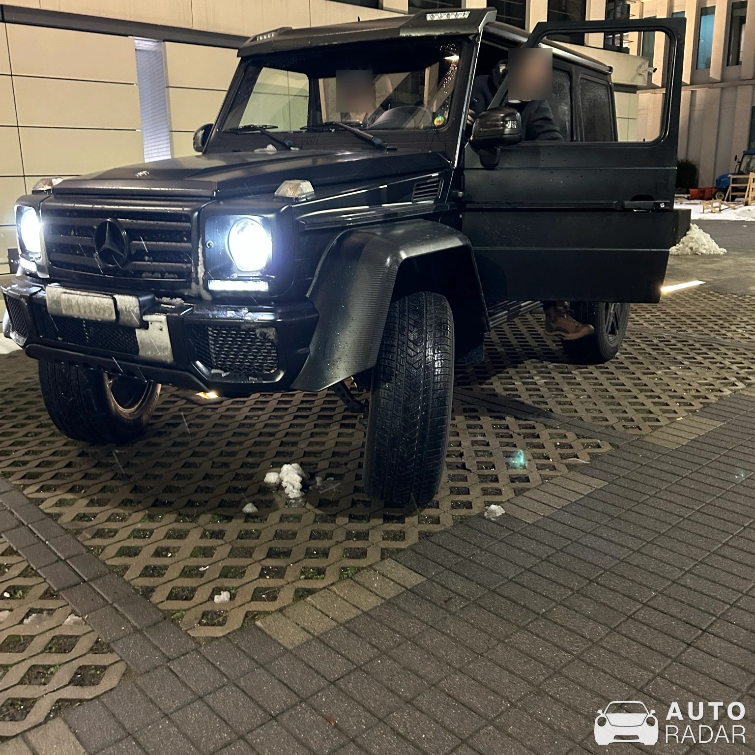 Mercedes-Benz G 500 4X4² spotted in Celerina/Schlarigna, Szwajcaria