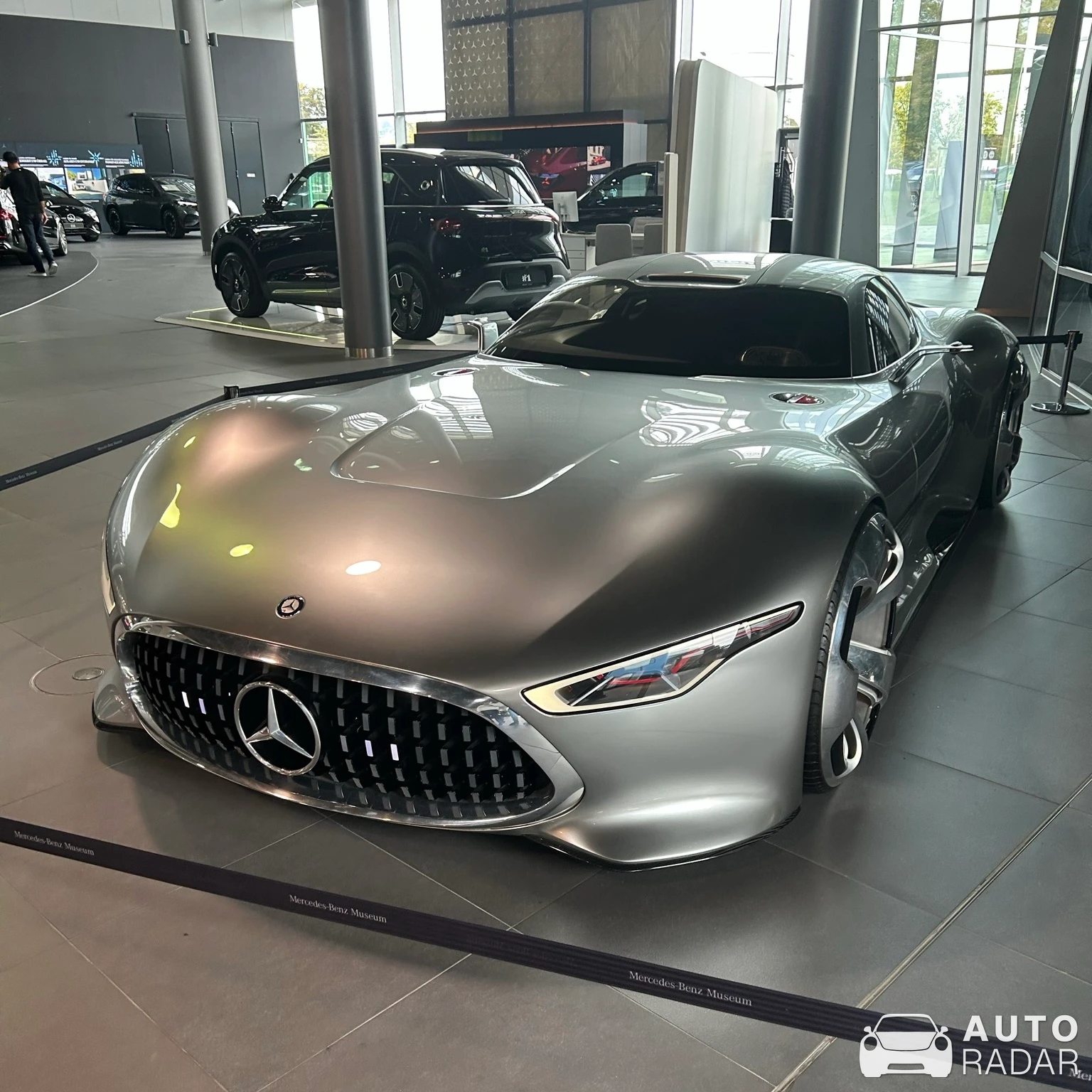 Mercedes-Benz Vision EQ Silver Arrow spotted in Stuttgart, Allemagne