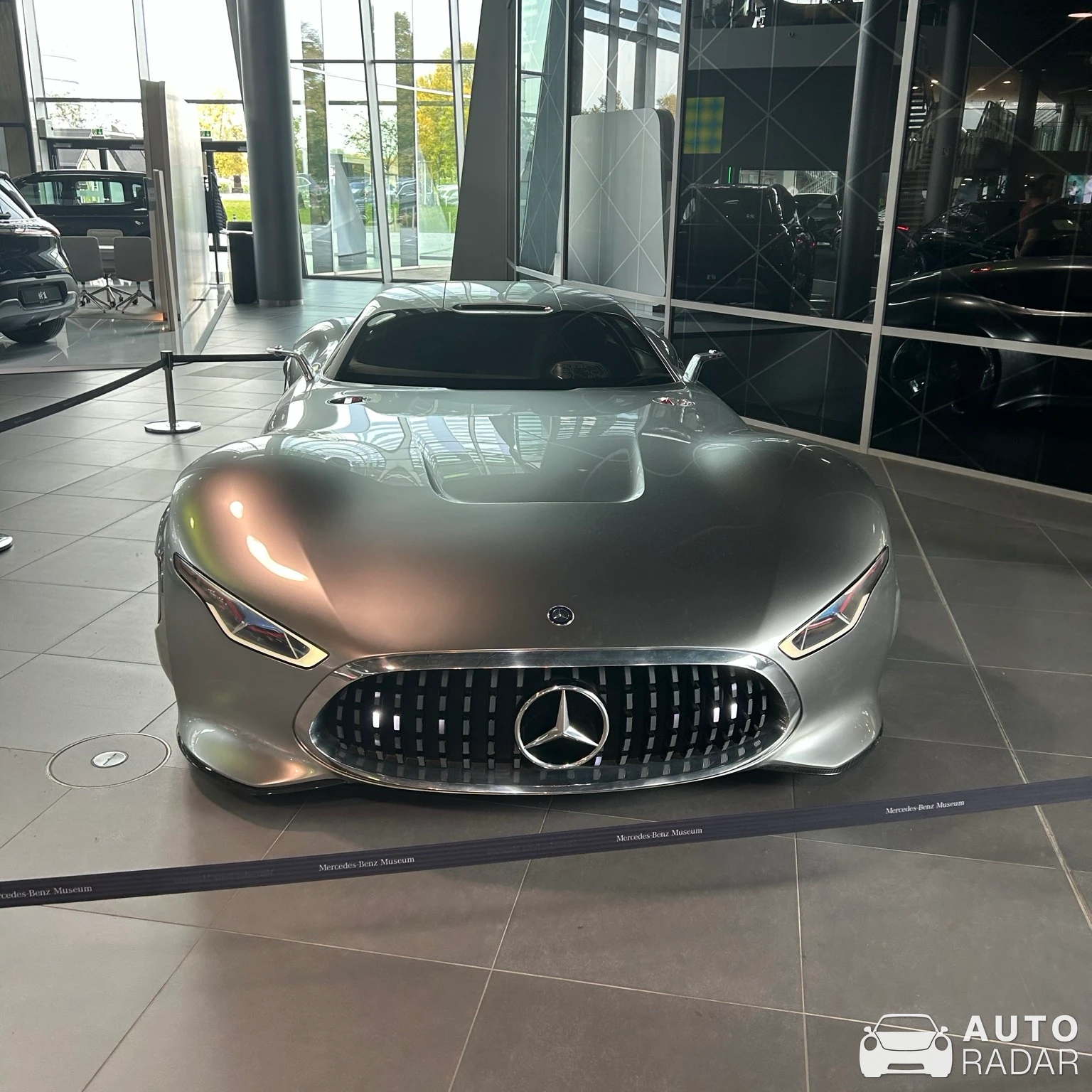 Mercedes-Benz Vision EQ Silver Arrow spotted in Stuttgart