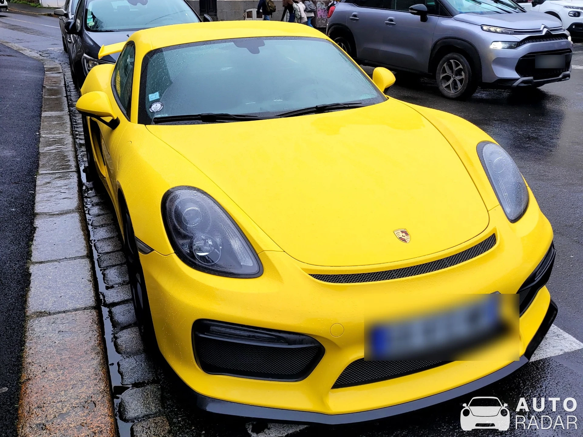 Porsche 981 Cayman GT4 spotted in Saint-Brieuc, France
