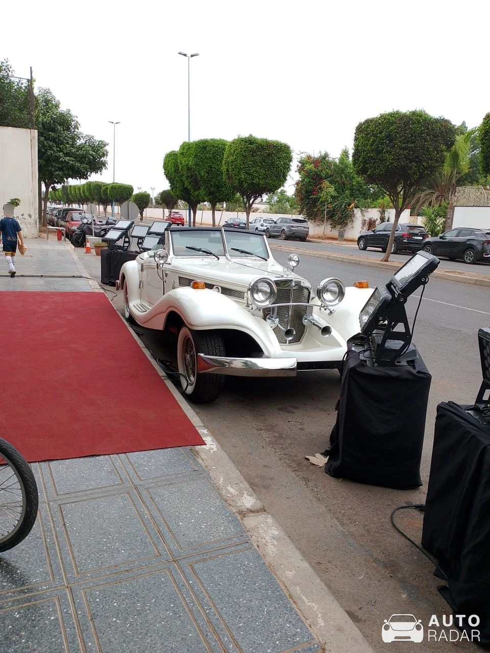 Mercedes-Benz 500K spotted in Casablanca