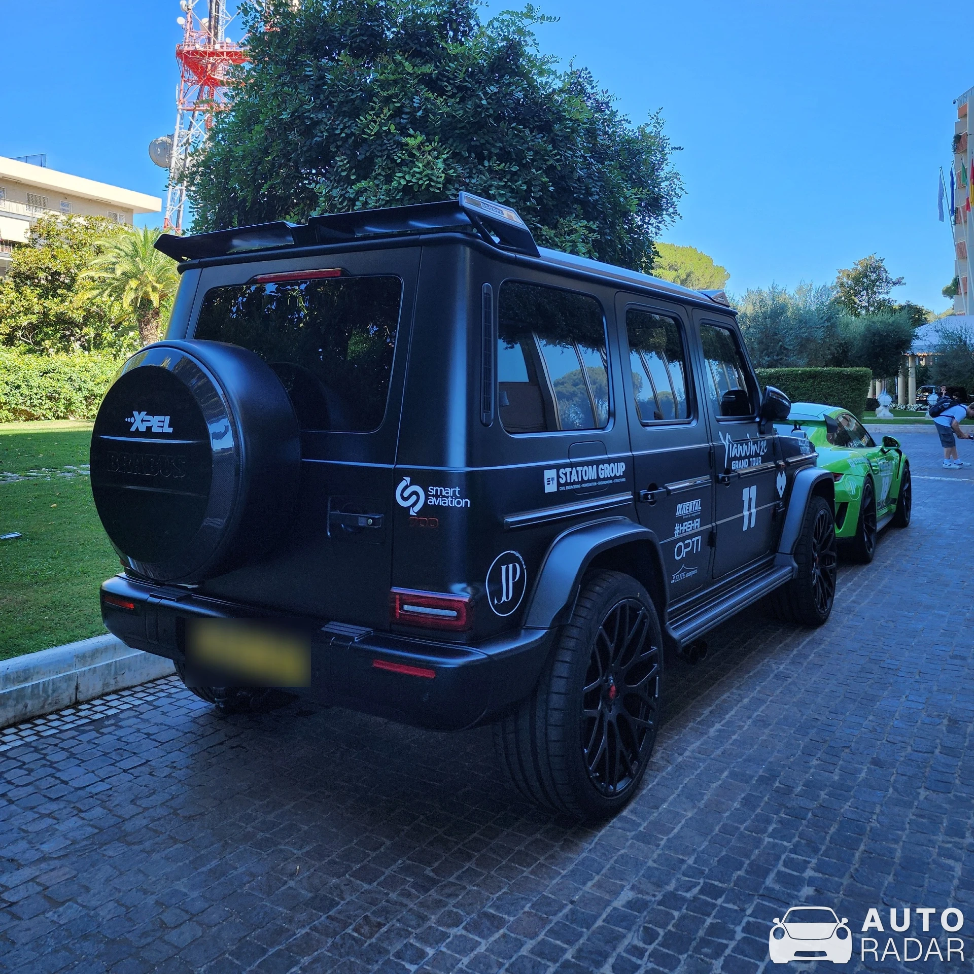 Mercedes-AMG G 63 W463 2018 Manhart G700 Inferno spotted in Roma