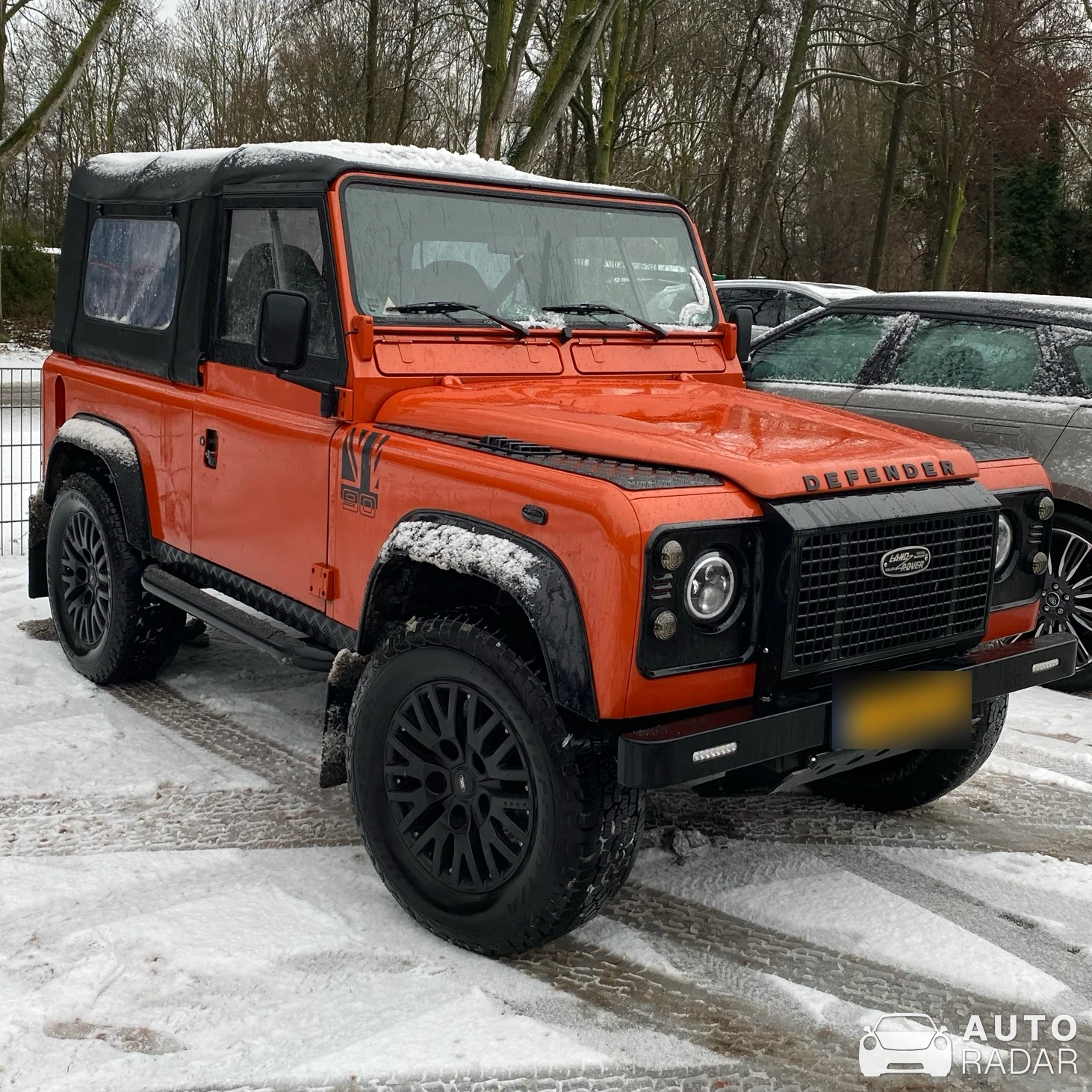 Land Rover Defender 90 75th Limited Edition  spotted in Amstelveen
