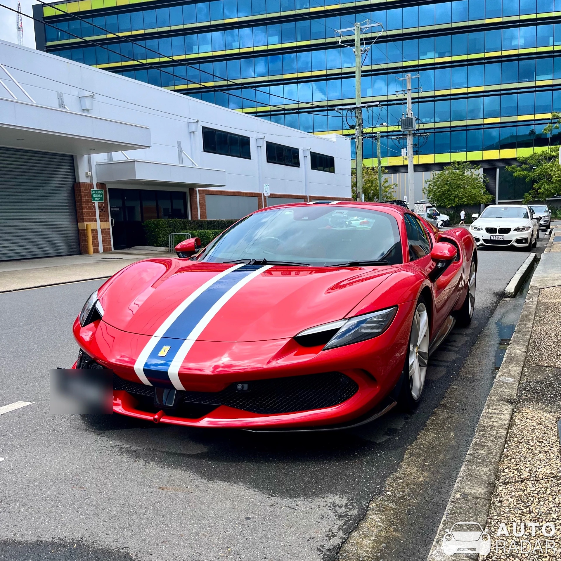 Ferrari 296 GTS spotted in Newstead, Australia
