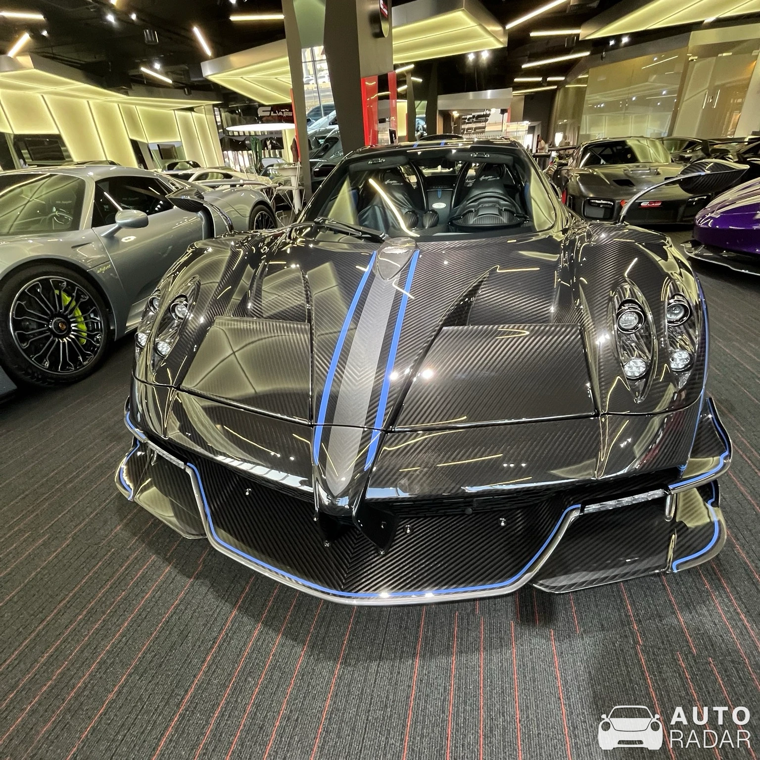 Pagani Huayra Roadster BC spotted in Dubai, United Arab Emirates