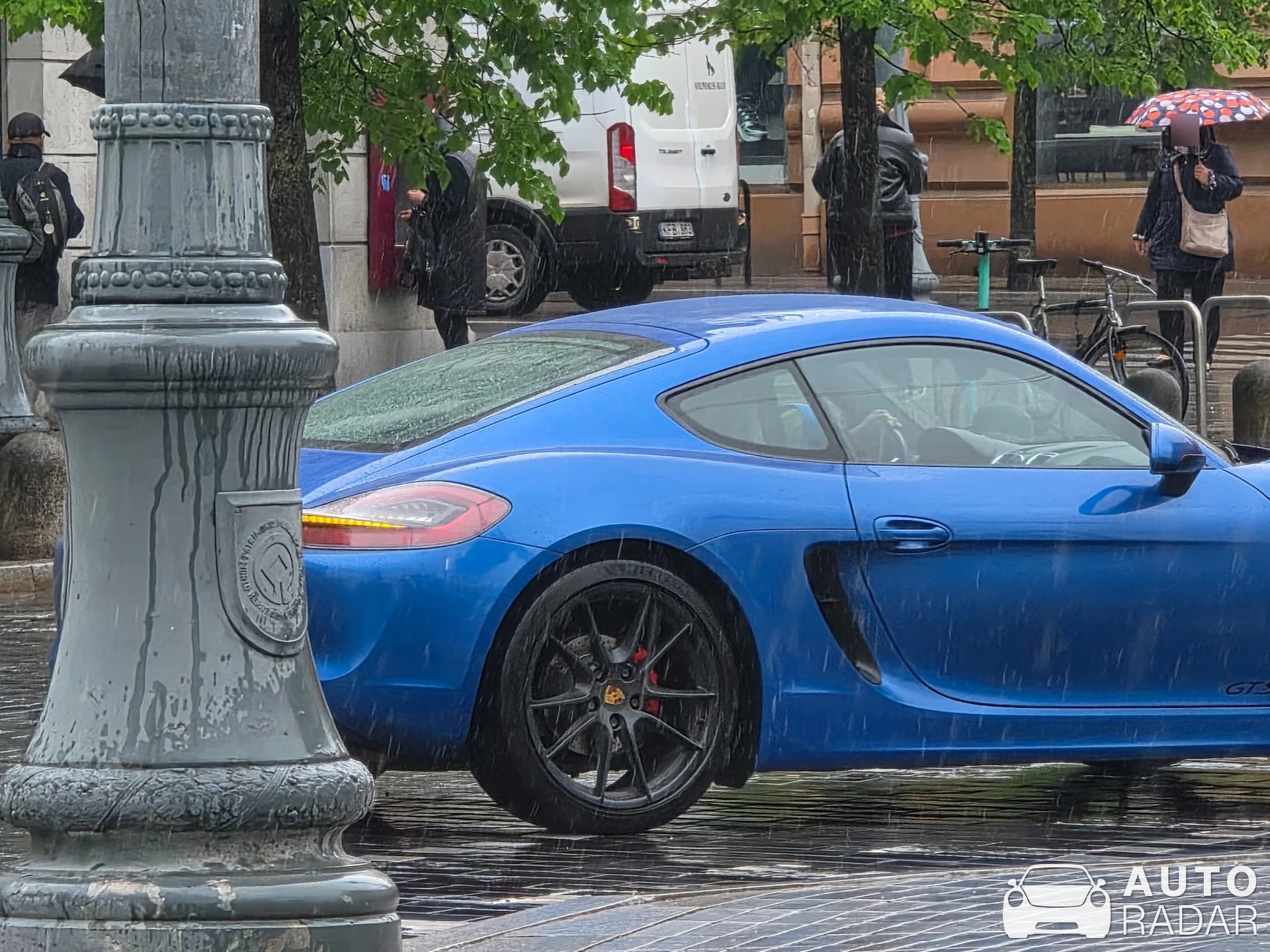 Porsche 981 Cayman GTS spotted in Vilnius