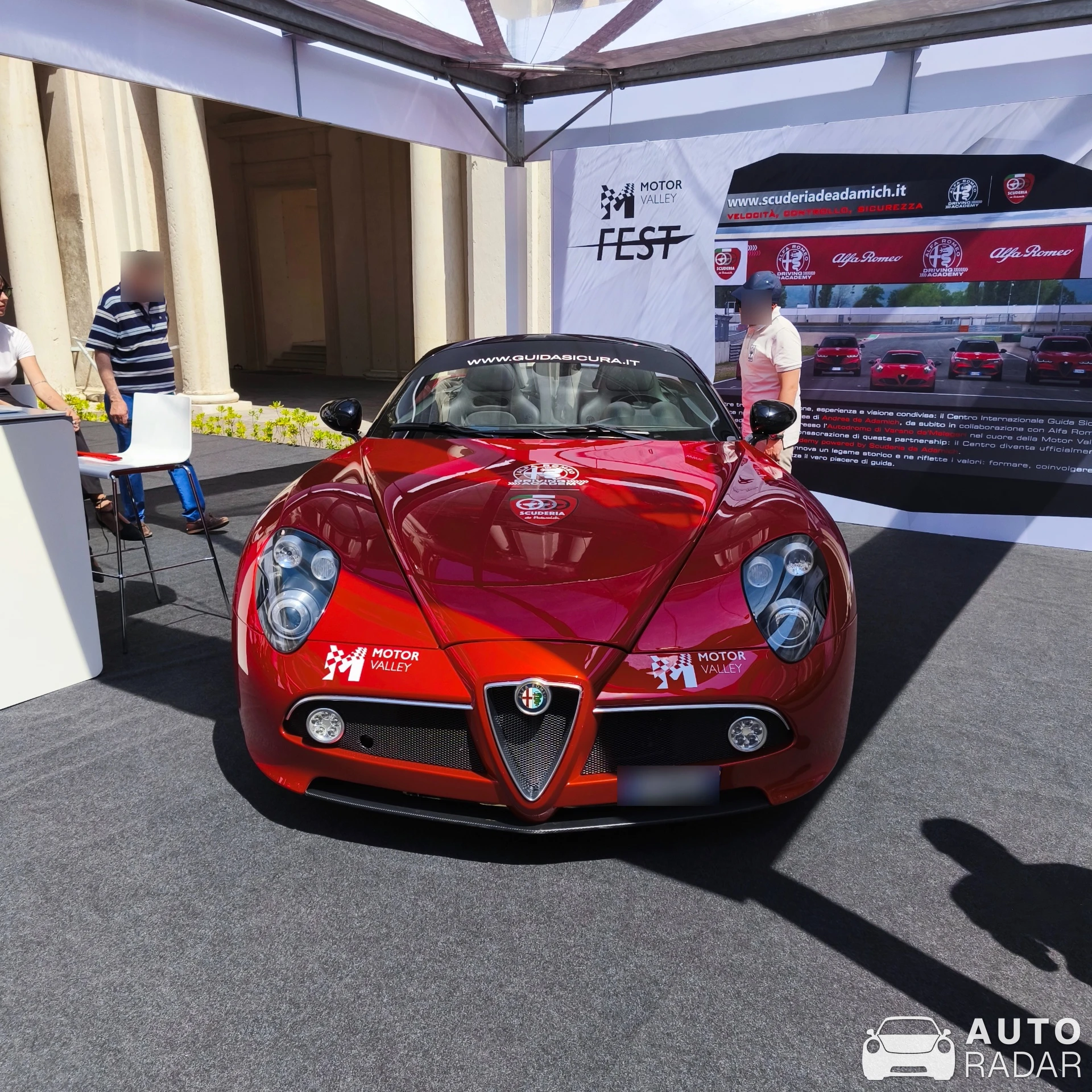 Alfa Romeo 8C Competizione spotted in Modena