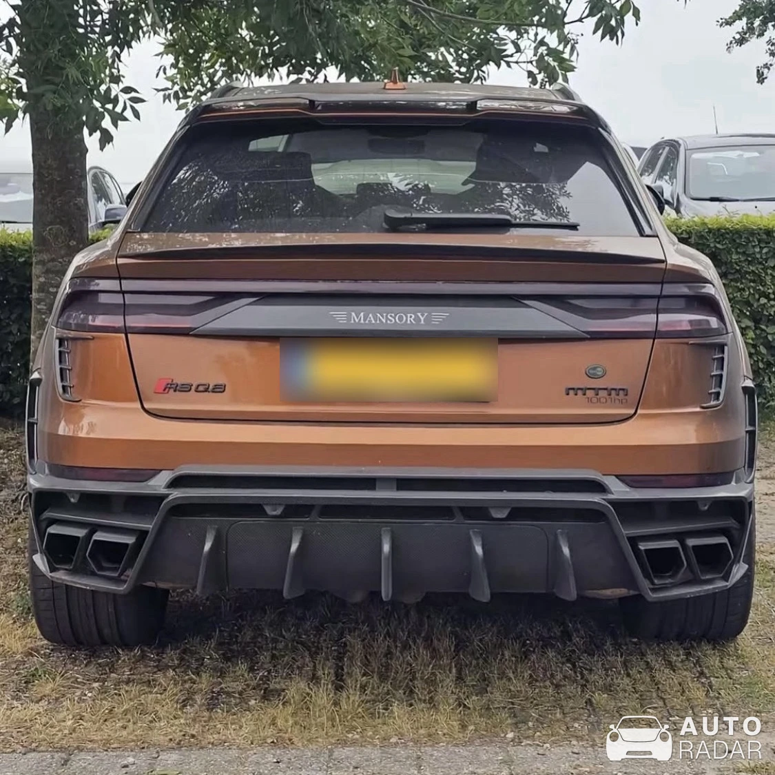 Audi MTM RS Q8 Mansory spotted in San Francisco