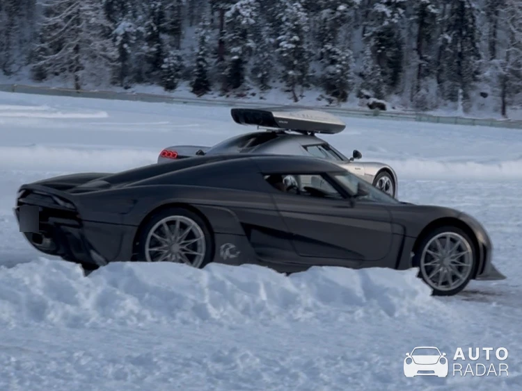 Koenigsegg Regera spotted in St. Moritz, Switzerland