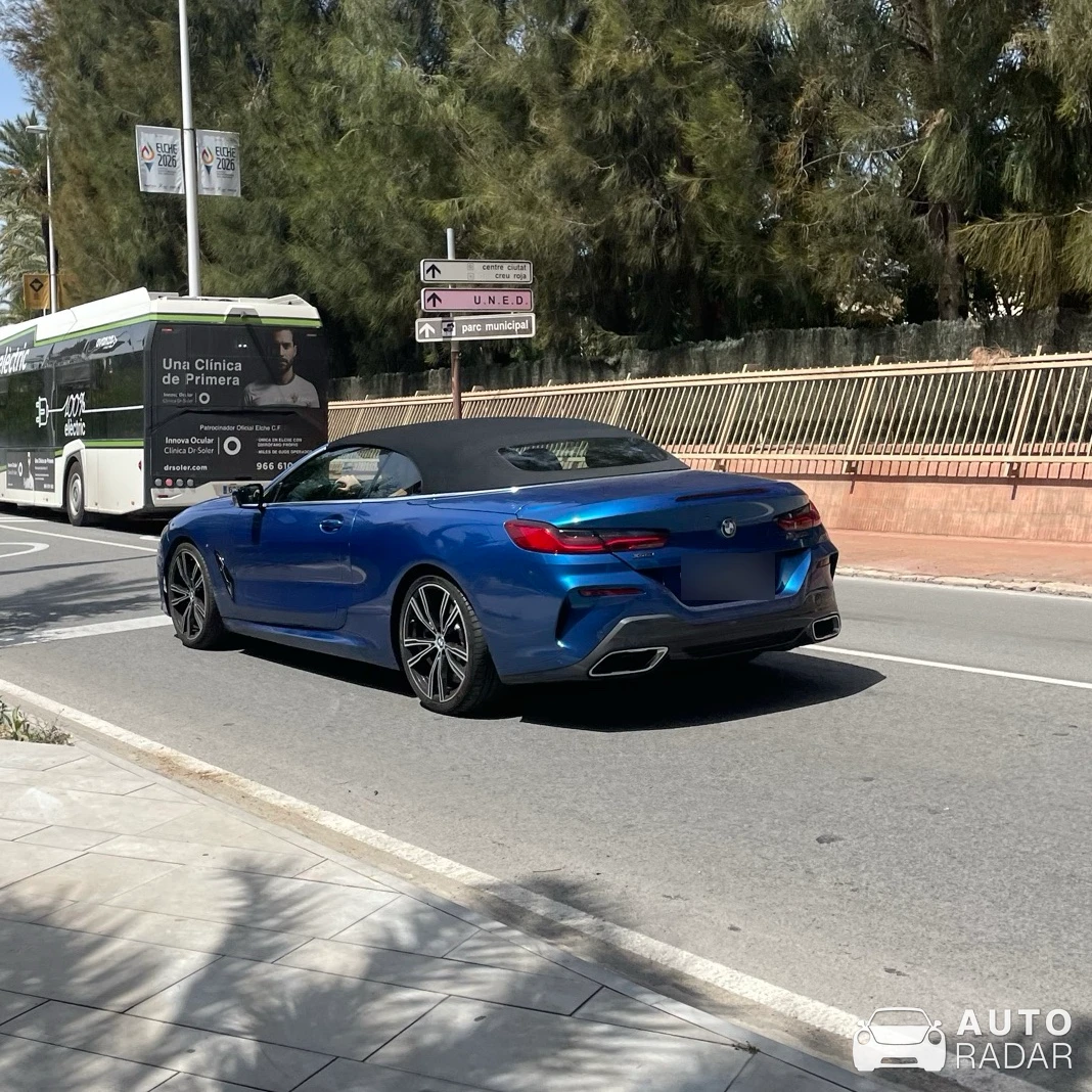 BMW 8 Series G14 Convertible spotted in Elx