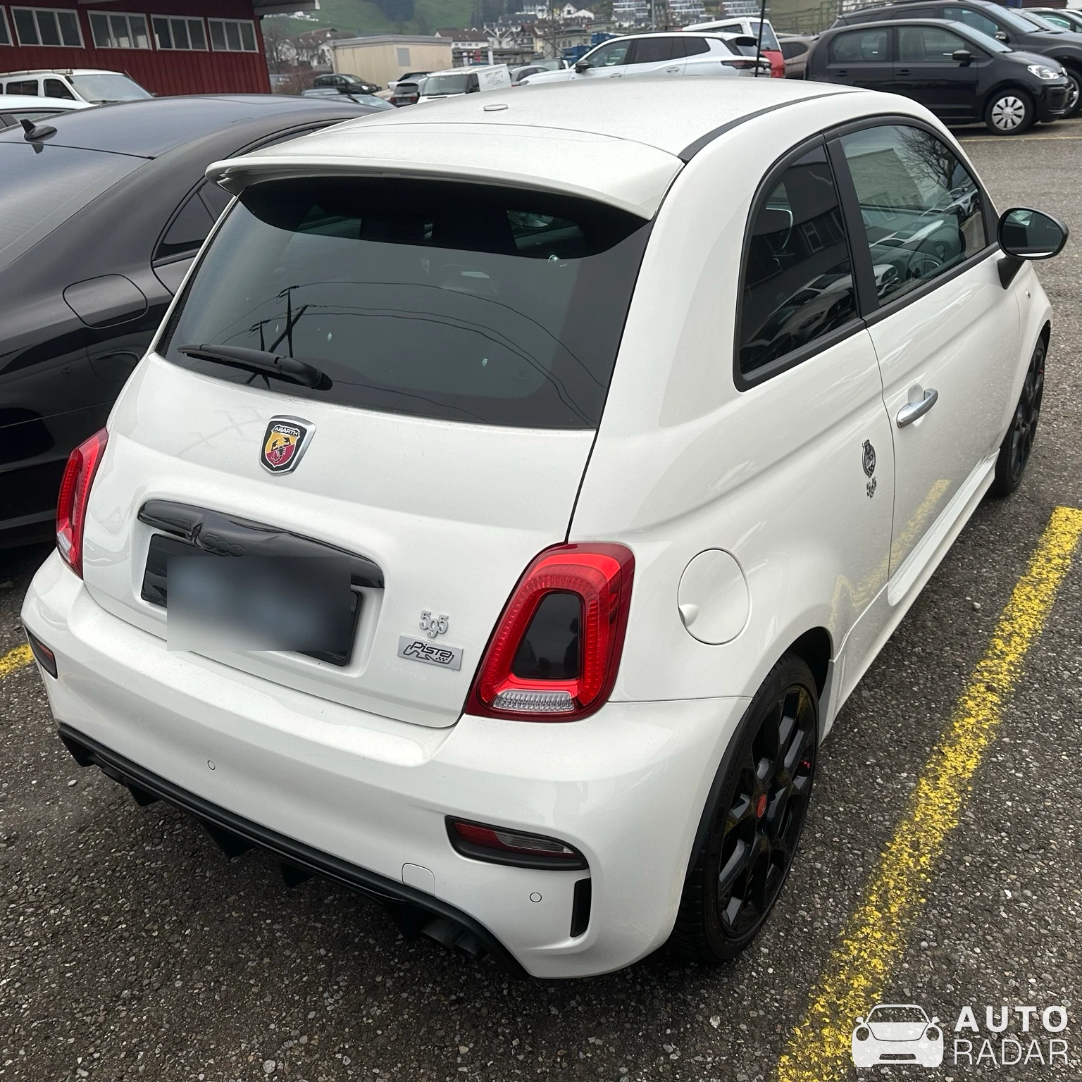 Abarth 595 Pista 70th Anniversary Edition spotted in Altendorf