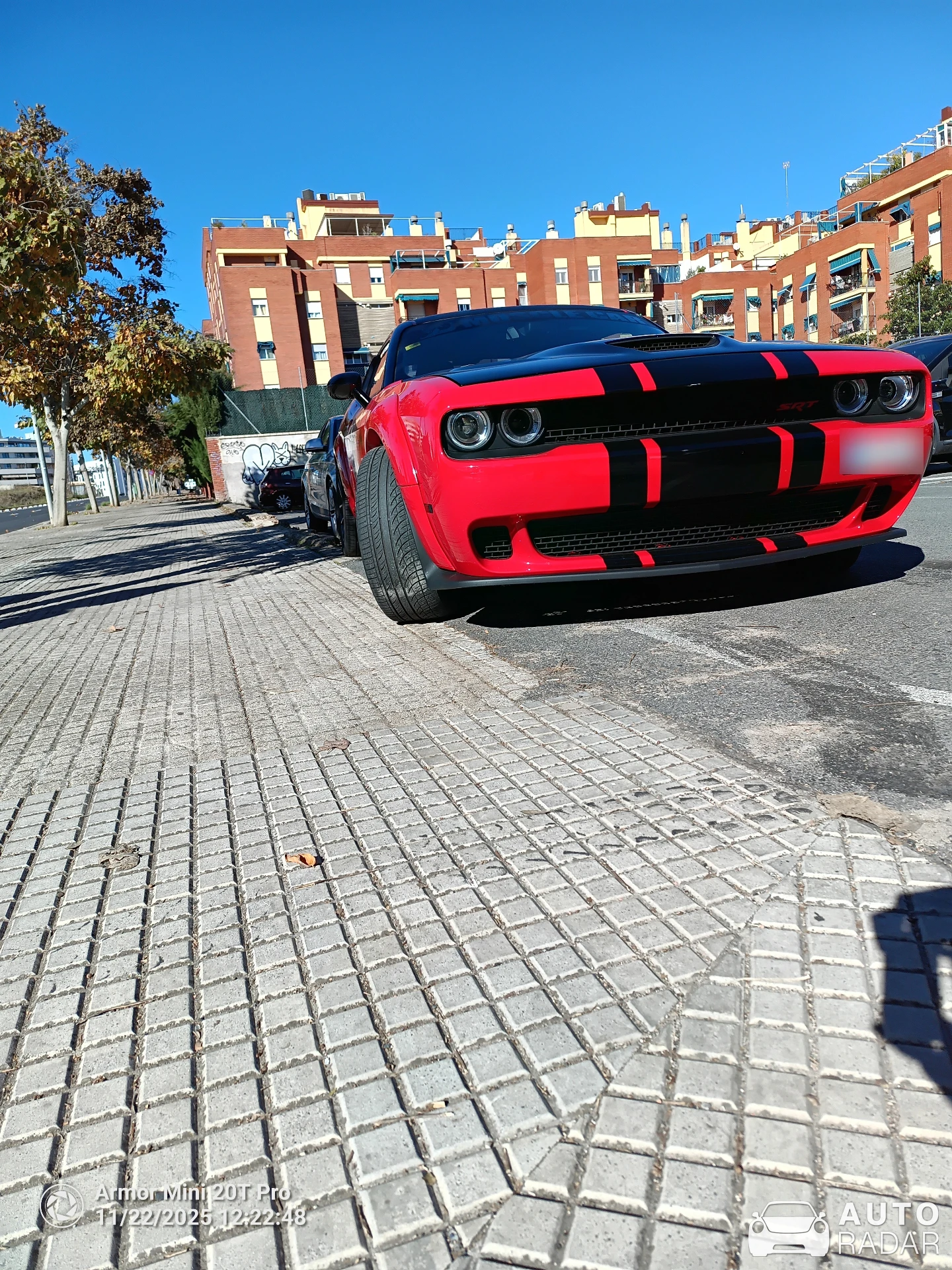 Dodge Challenger SRT Hellcat spotted in Córdoba