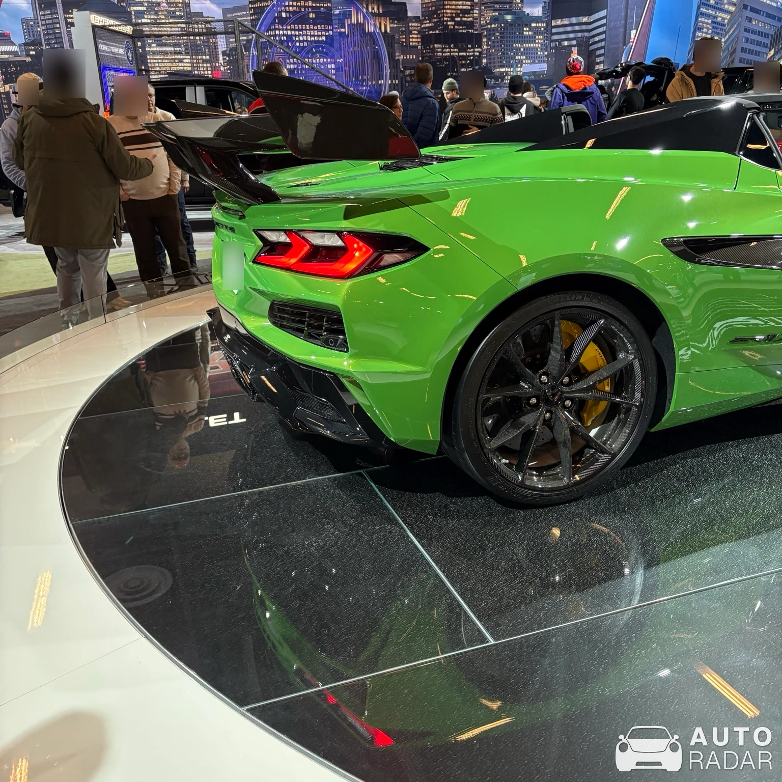 Chevrolet Corvette C8 ZR1X spotted in Montréal, Canada