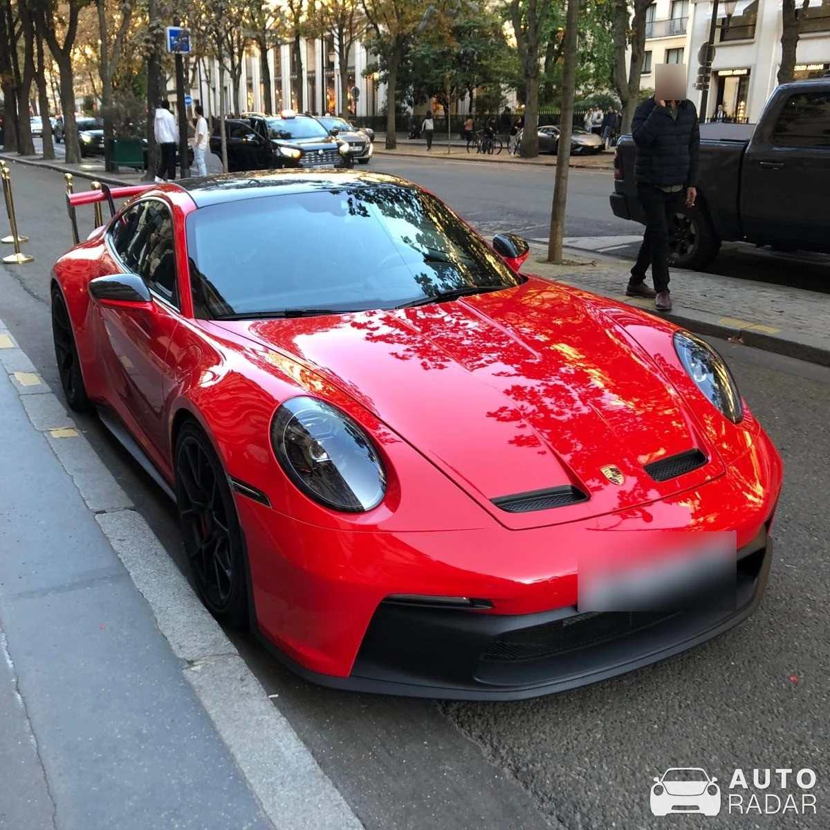 Porsche 992 GT3 MkI spotted in Paris, France