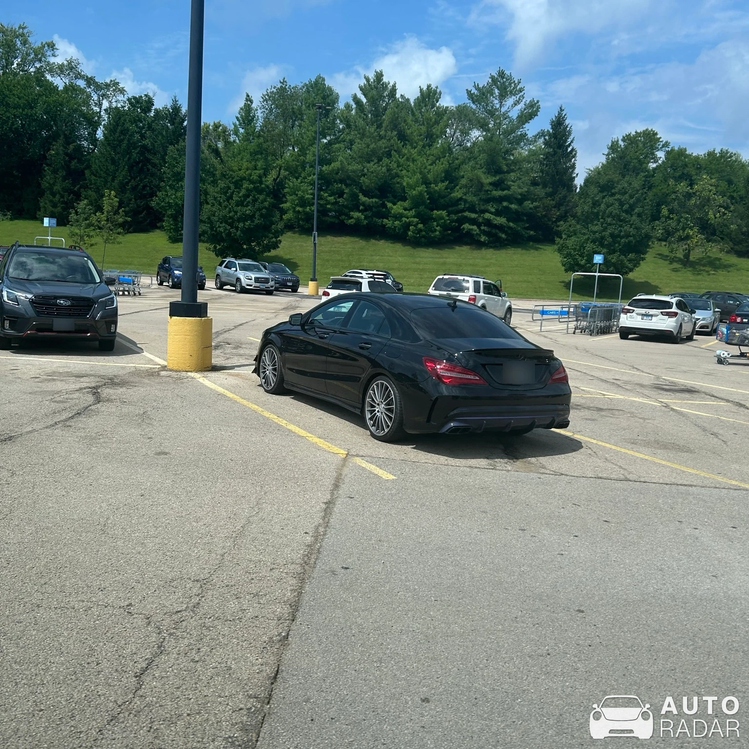 Mercedes-AMG CLA 45 C117 spotted in East Dubuque