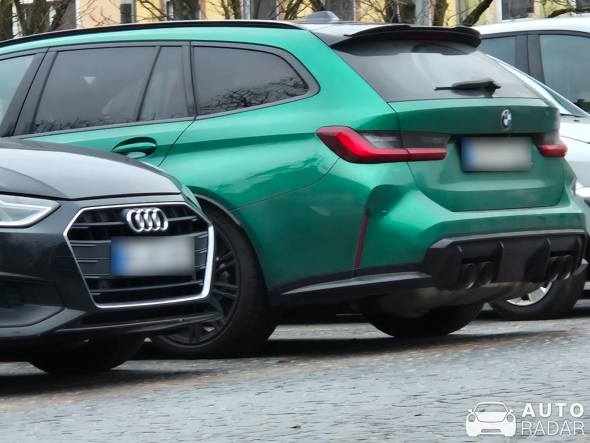 BMW M3 G81 Touring Competition spotted in Offenbach am Main, Germany