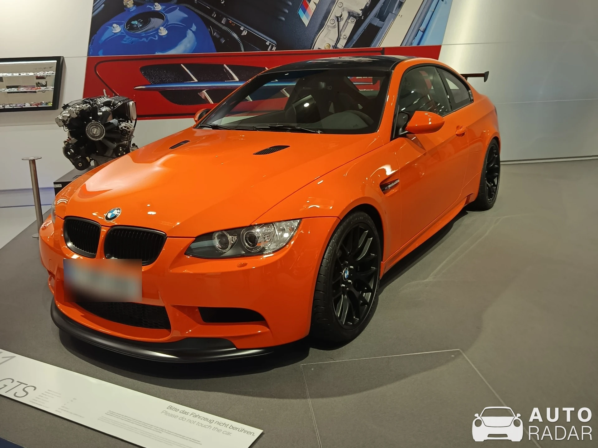 BMW M3 E92 Coupé GTR spotted in München