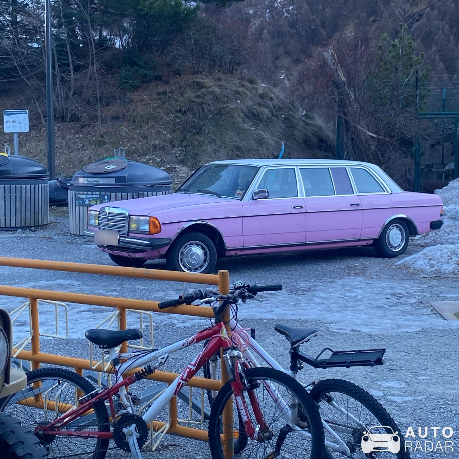 Mercedes-Benz W189 spotted in La Grave