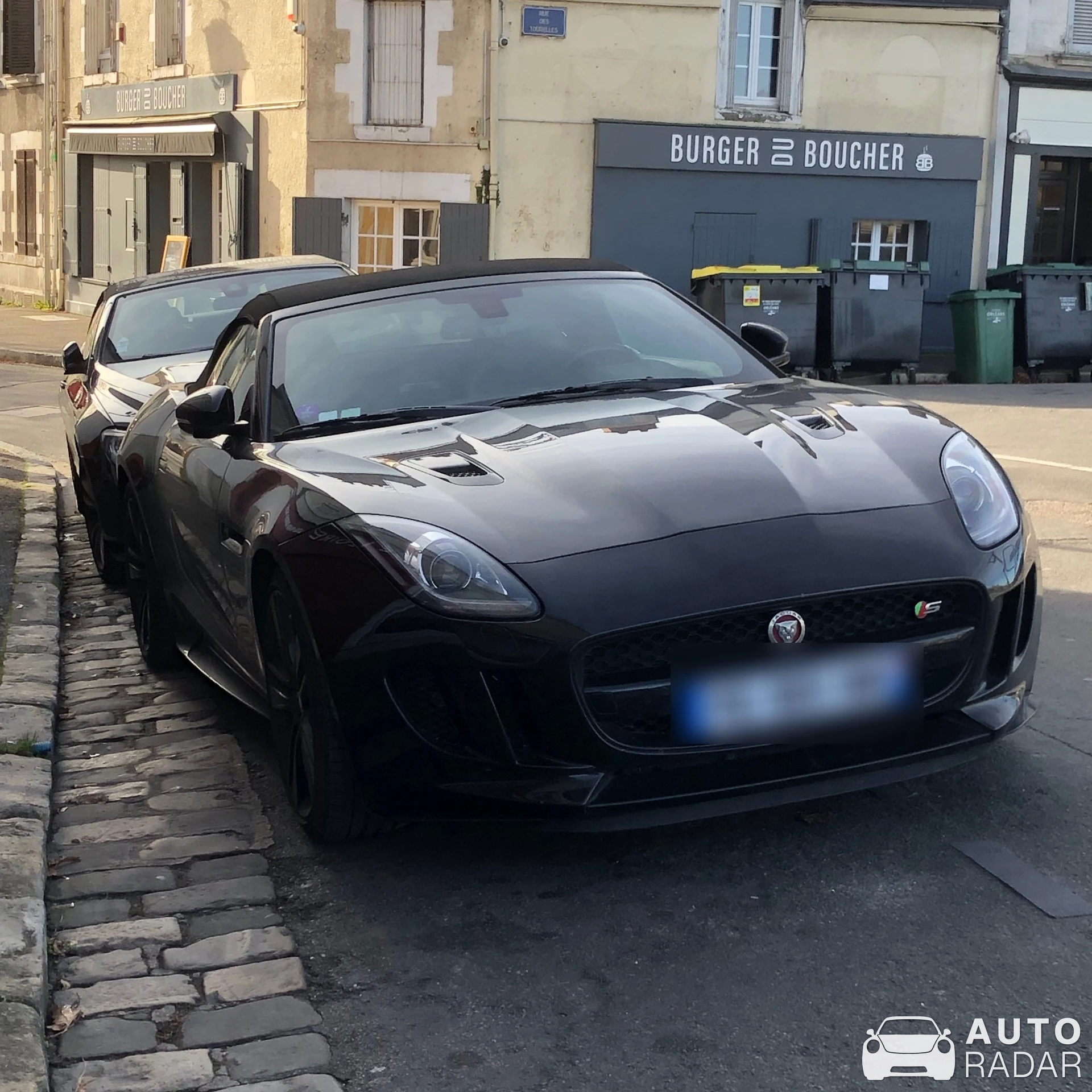 Jaguar F-Type S Convertible spotted in Orléans, France