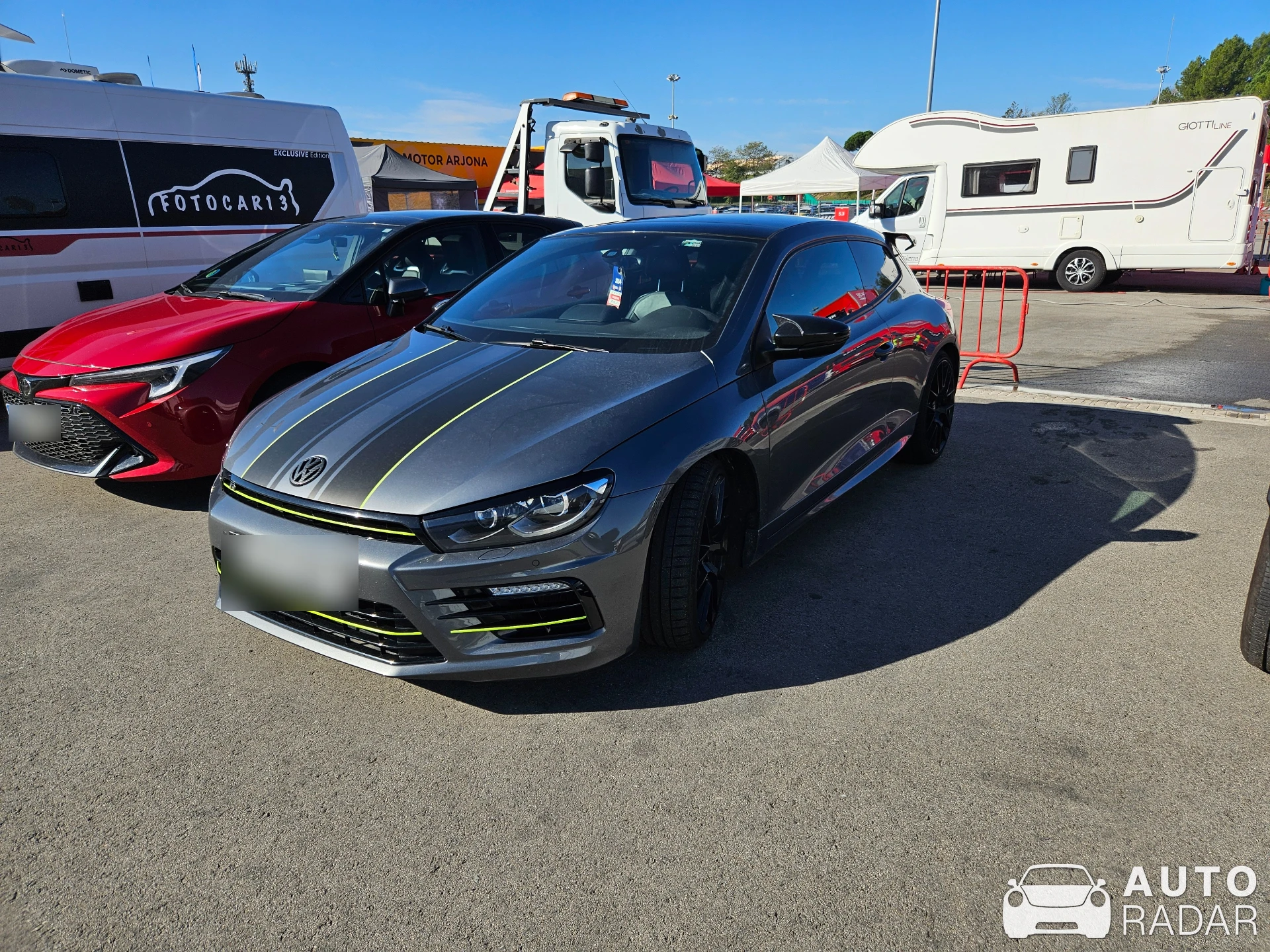 Volkswagen Scirocco R spotted in Montmeló, España
