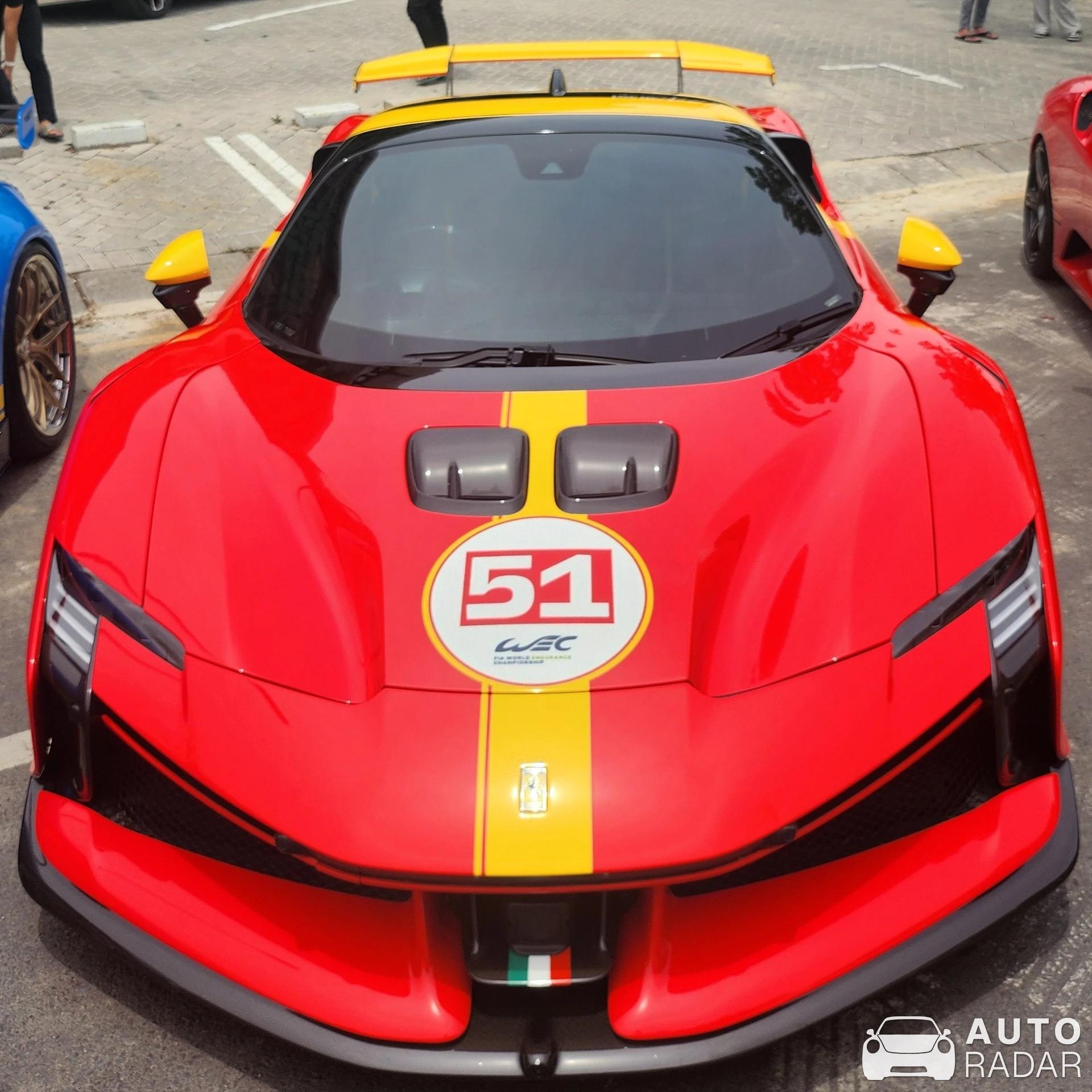 Ferrari SF90 XX Spider Le Mans Hyperclub Edition spotted in Surabaya