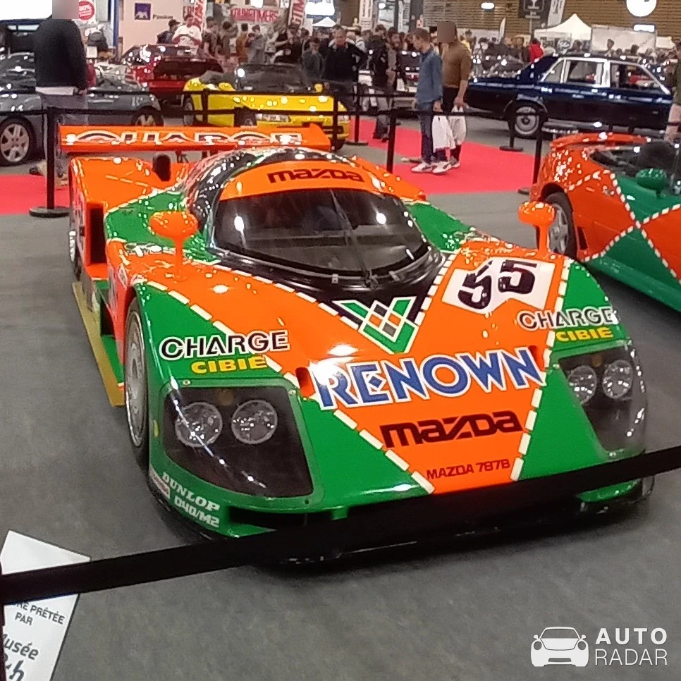 Mazda 787B spotted in Lyon, France