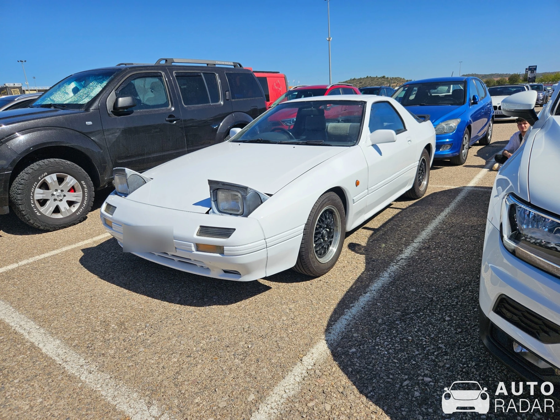 Mazda RX-7 spotted in Cheste, Spain