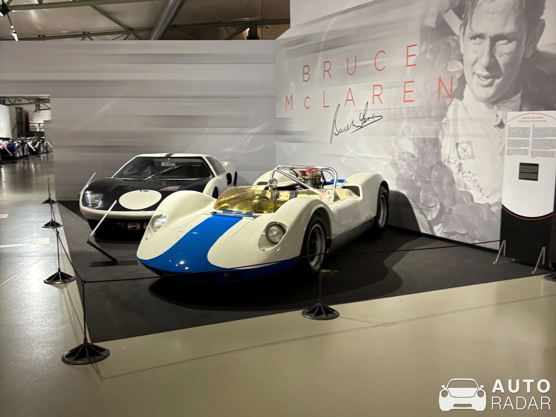 McLaren Elva M1A Prototype spotted in Le Mans, France