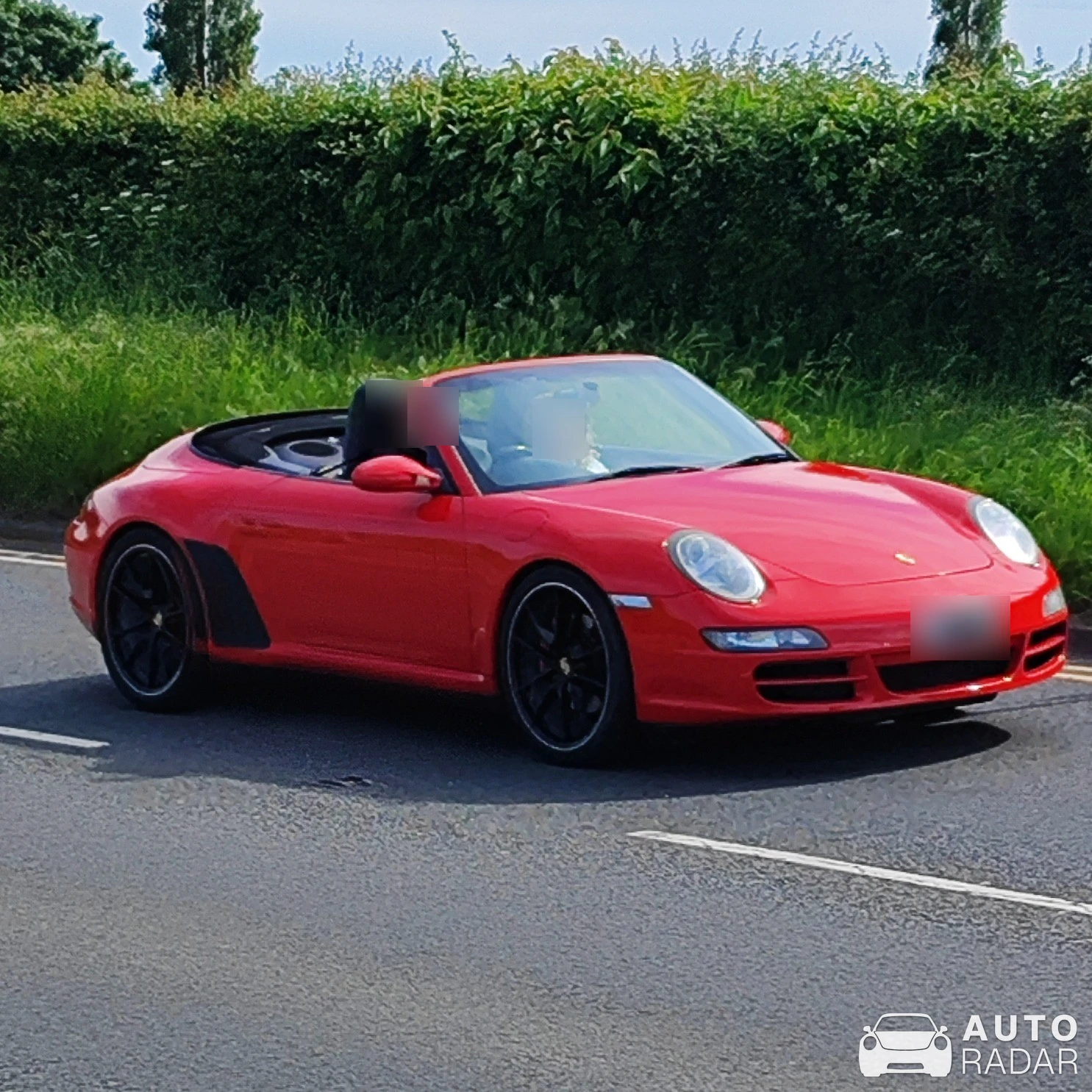 Porsche 997 Carrera Cabriolet spotted in England, United Kingdom