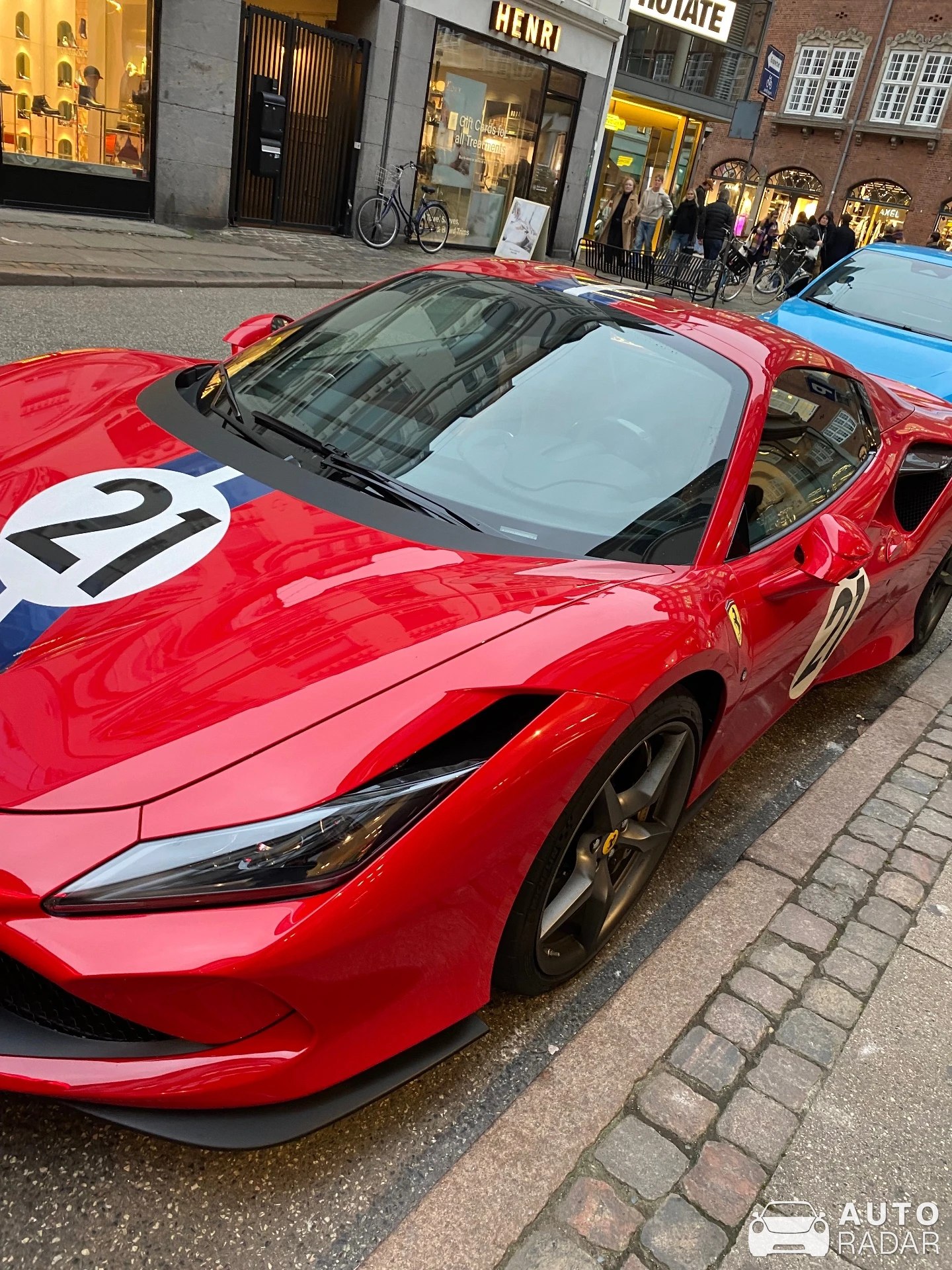 Ferrari F8 Spider spotted in København, Danmark