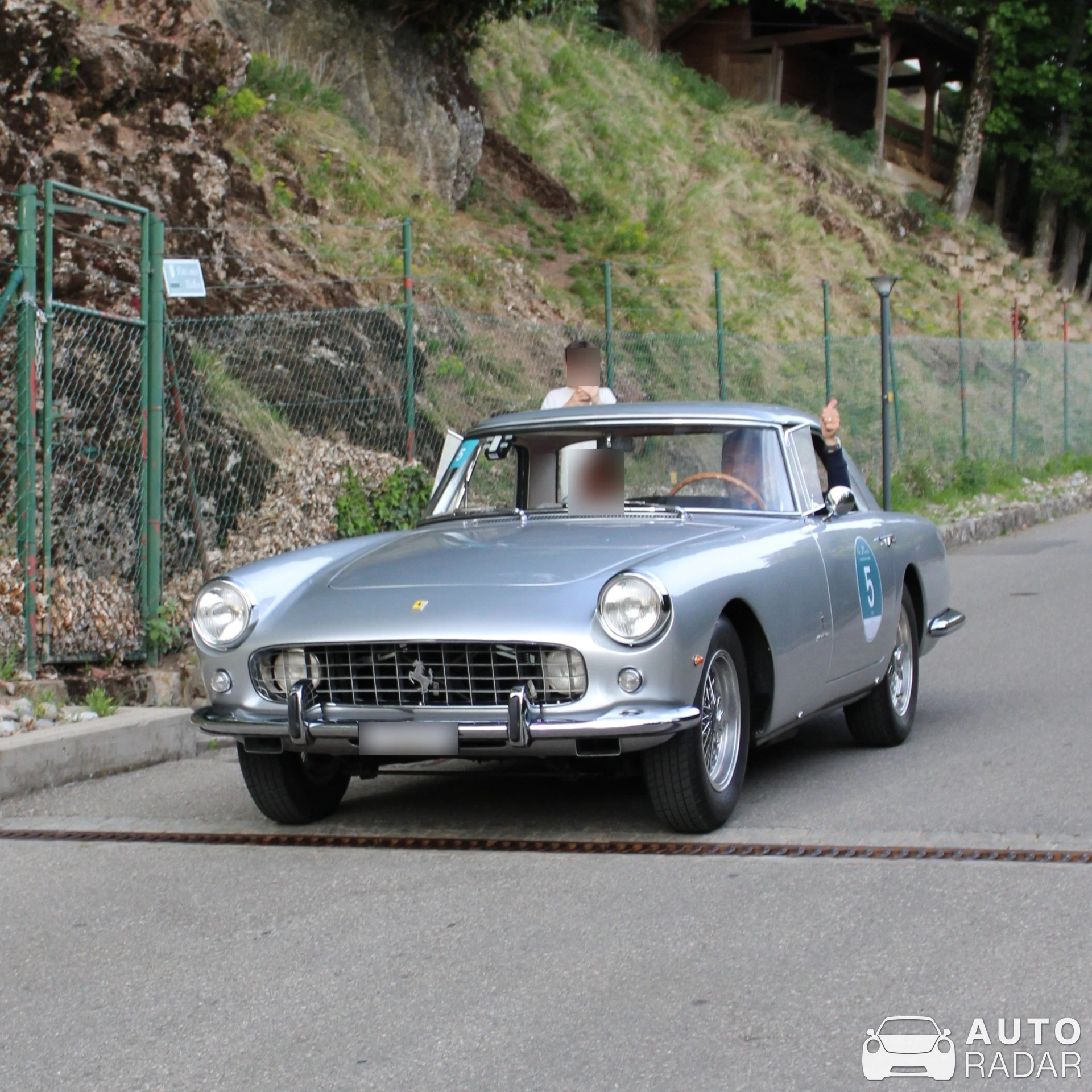 Ferrari 250 GT Coupe Pininfarina Series I spotted in Chardonne