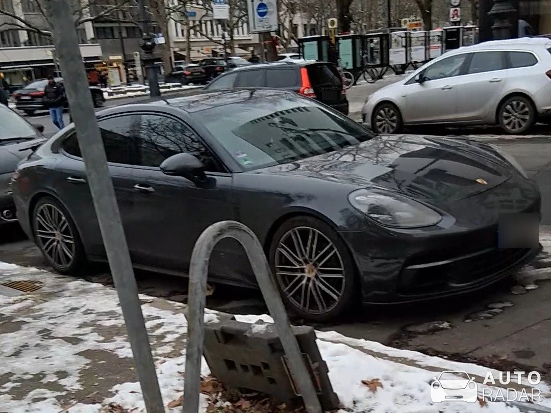Porsche 971 Panamera Turbo spotted in Berlin, Germany