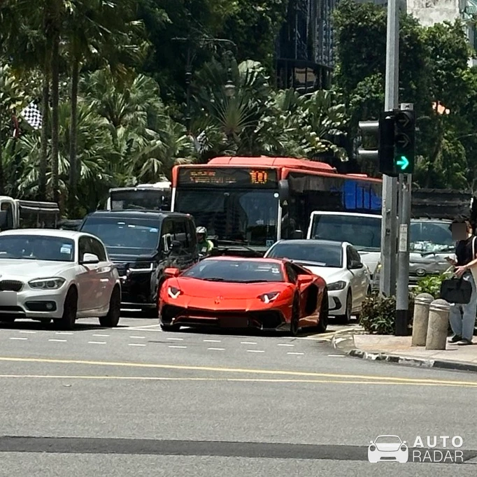 Lamborghini Aventador LP770-4 SVJ spotted in Singapore, Singapore