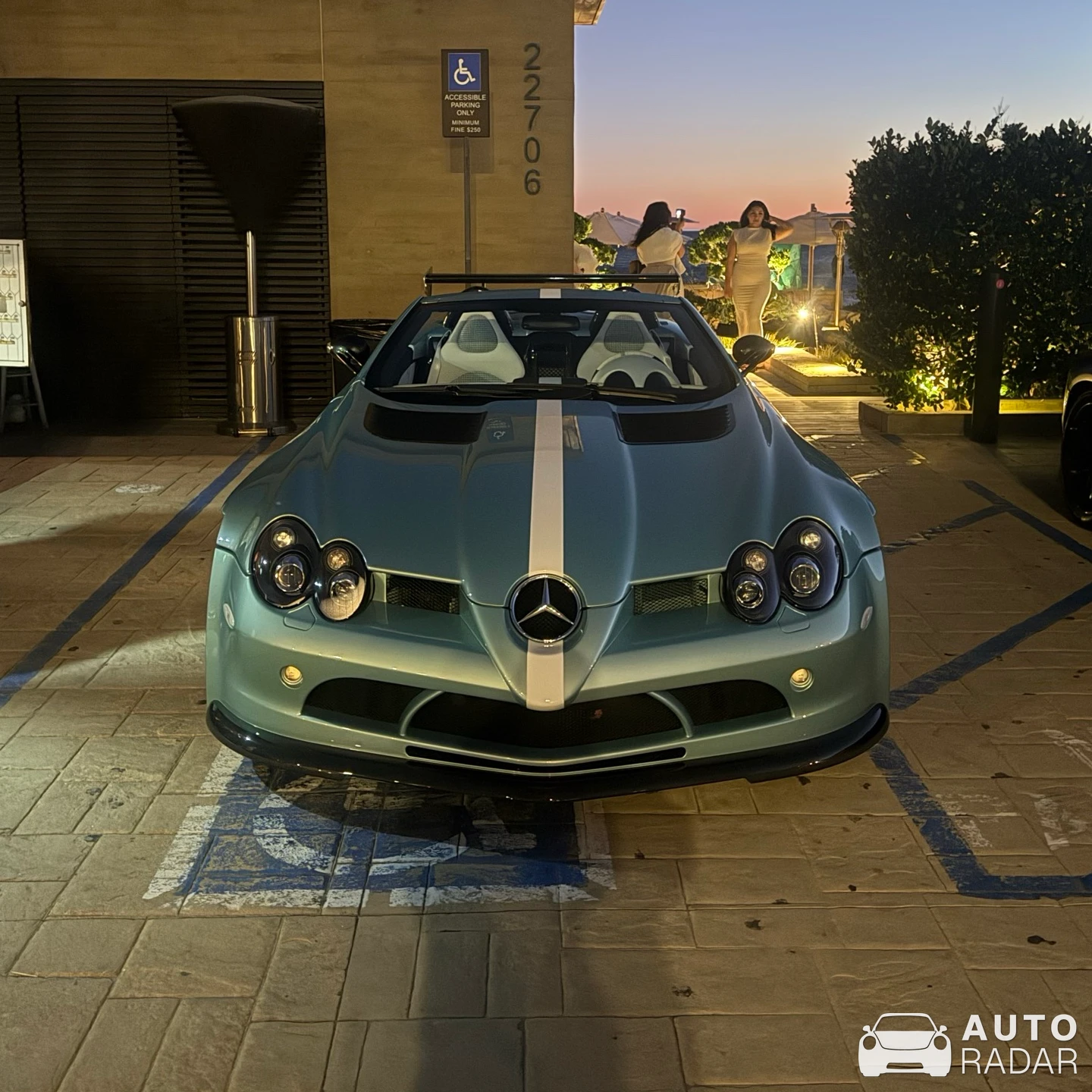 Mercedes-Benz SLR McLaren Roadster HDK by MSO spotted in Malibu, United States