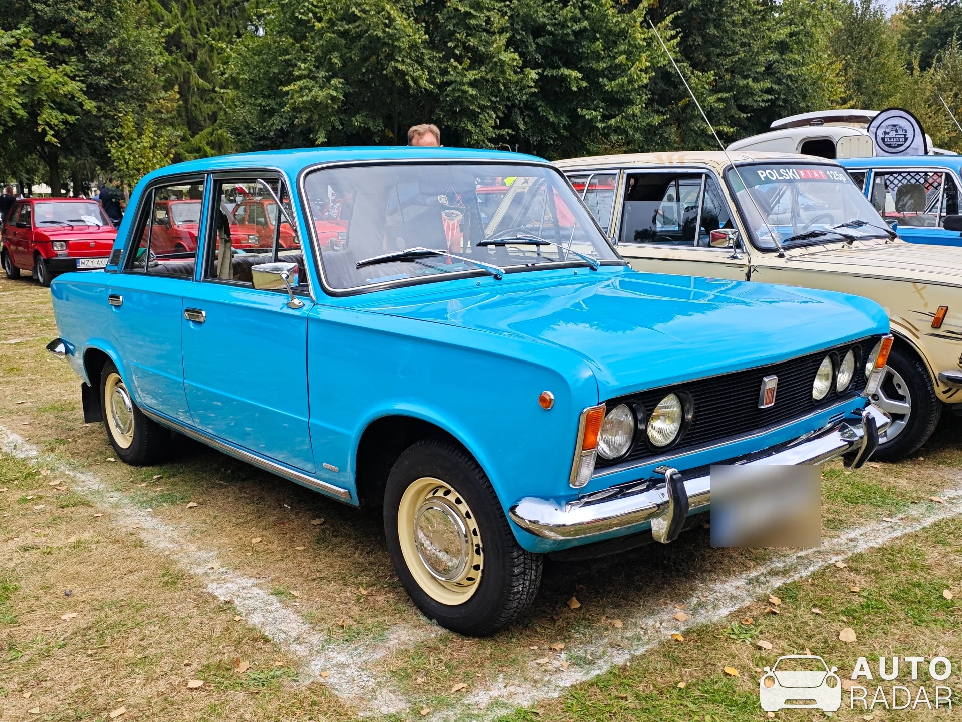 Polski Fiat 125p spotted in Łuków
