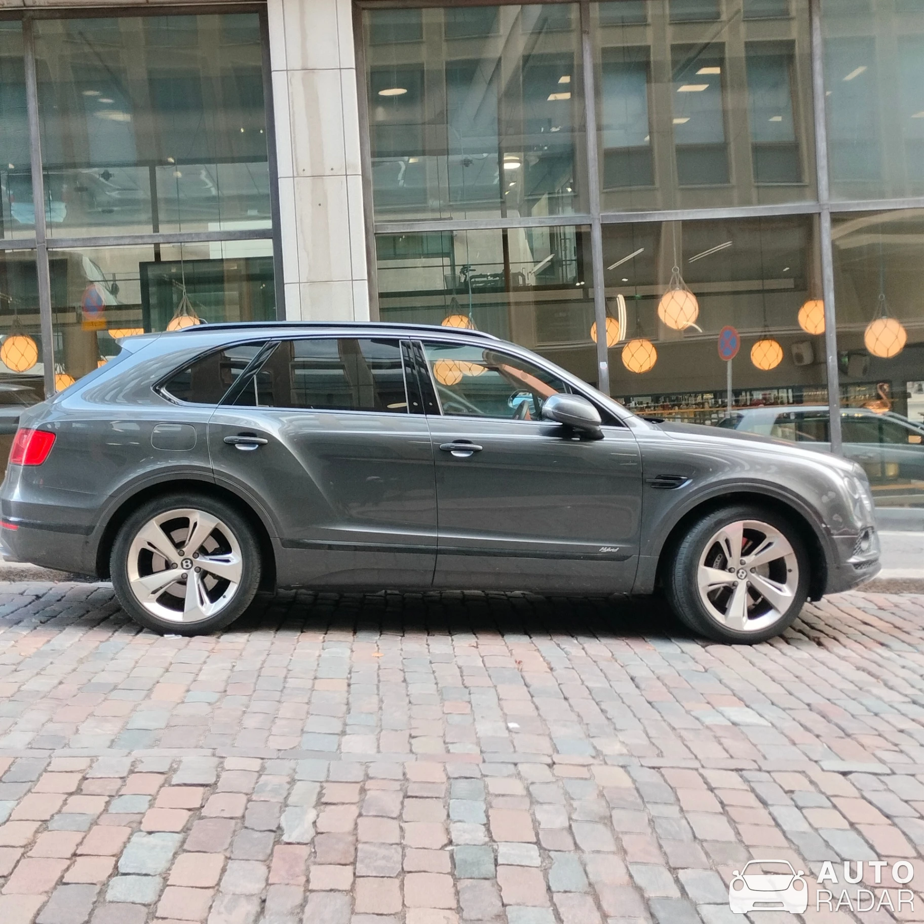 Bentley Bentayga spotted in Helsinki, Finland