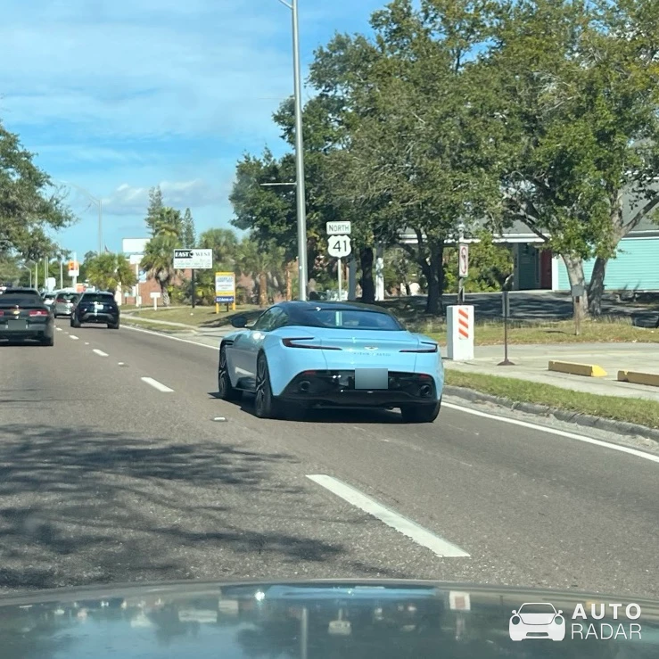 Aston Martin DB11 spotted in Sarasota, United States