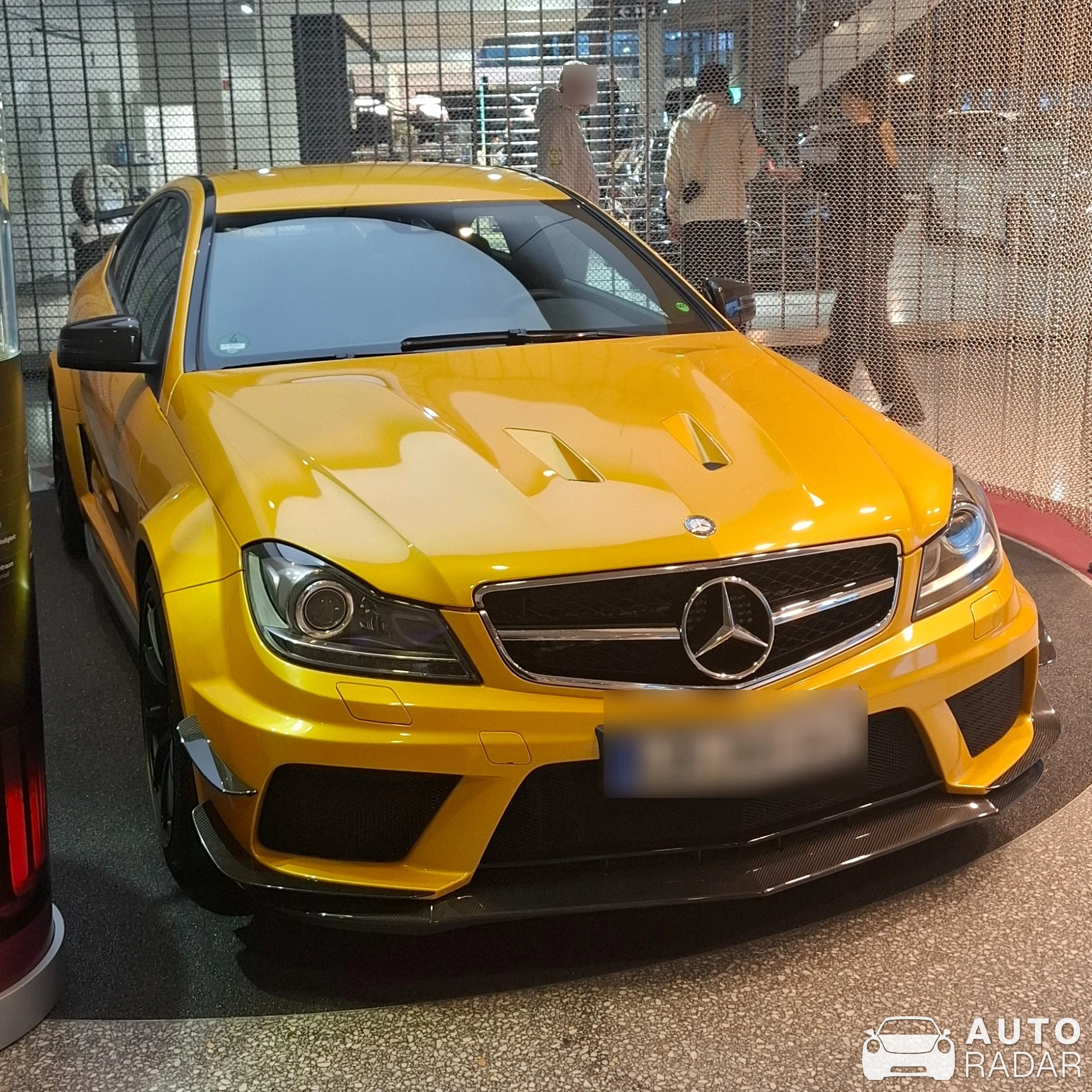 Mercedes-AMG C 63 Black Series spotted in Stuttgart