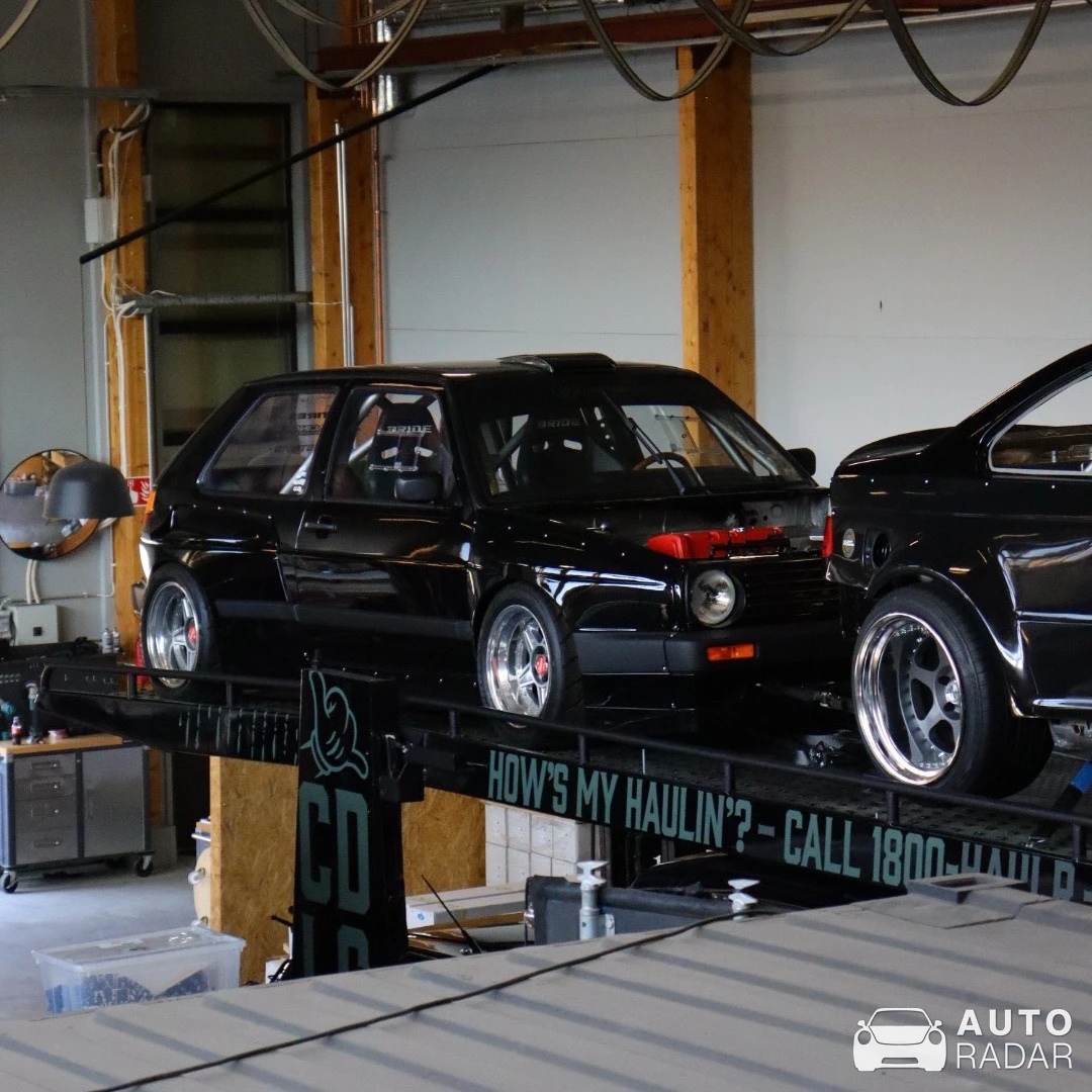 Volkswagen Golf GTI Mk2 Pandem Widebody spotted in Turku
