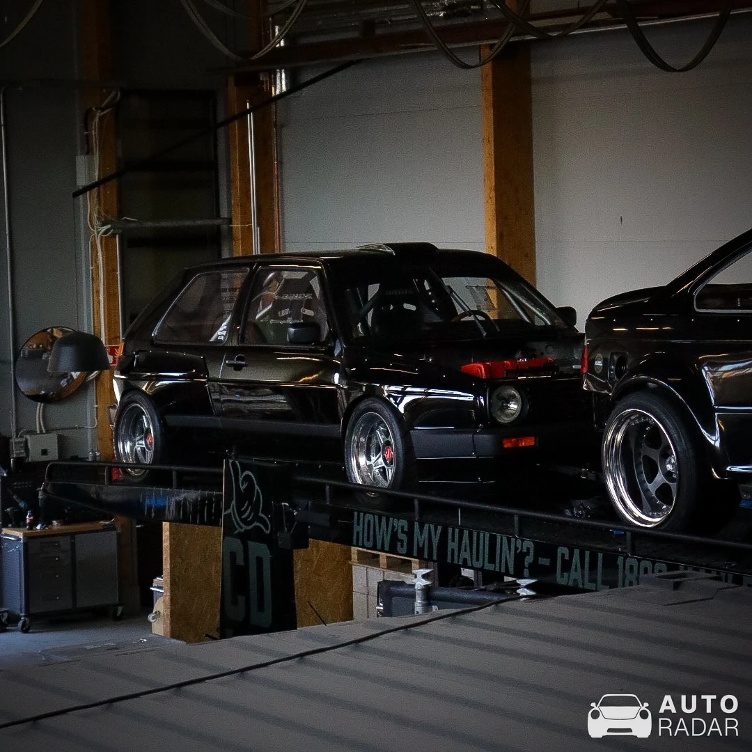 Volkswagen Golf GTI Mk2 Pandem Widebody spotted in Turku, Finland
