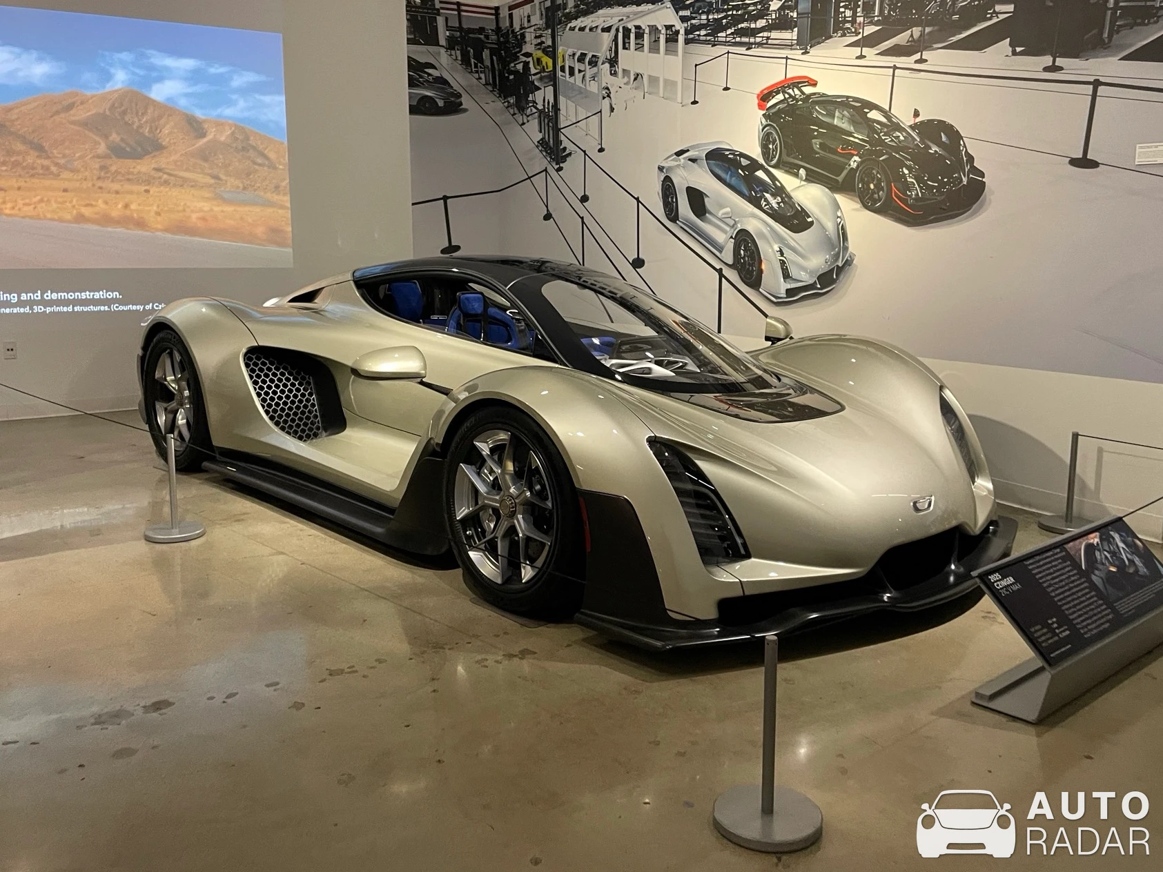 Czinger 21C V Max spotted in Los Angeles